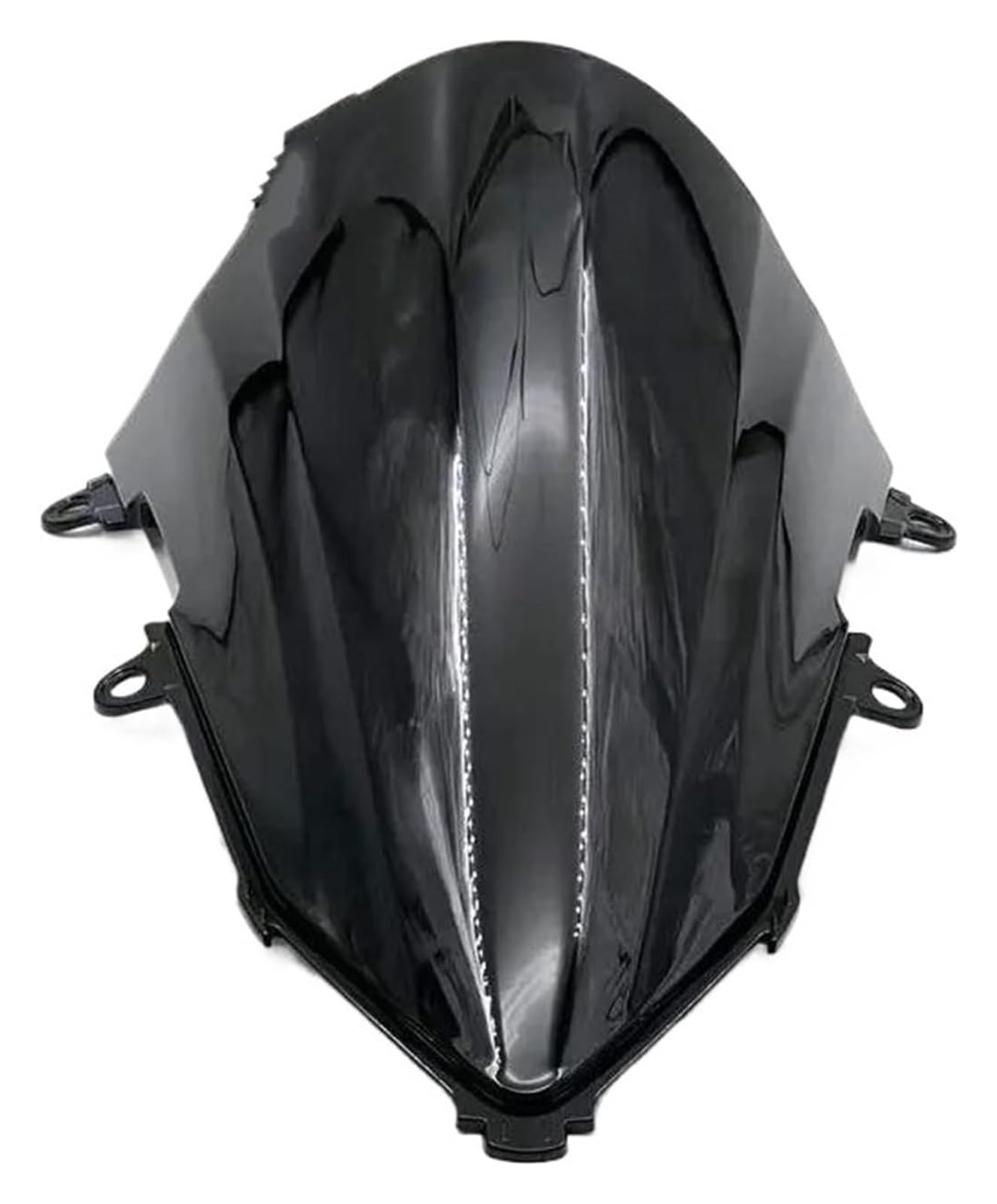 Motorrad Windabweiser Für CBR650R Cbr650r 2019 2020 2021 2022 2023 Motorrad Windschutzscheibe Windschutz Wind Motorrad Verkleidung Windschild Spoiler(Schwarz) von BXBDEKQGL