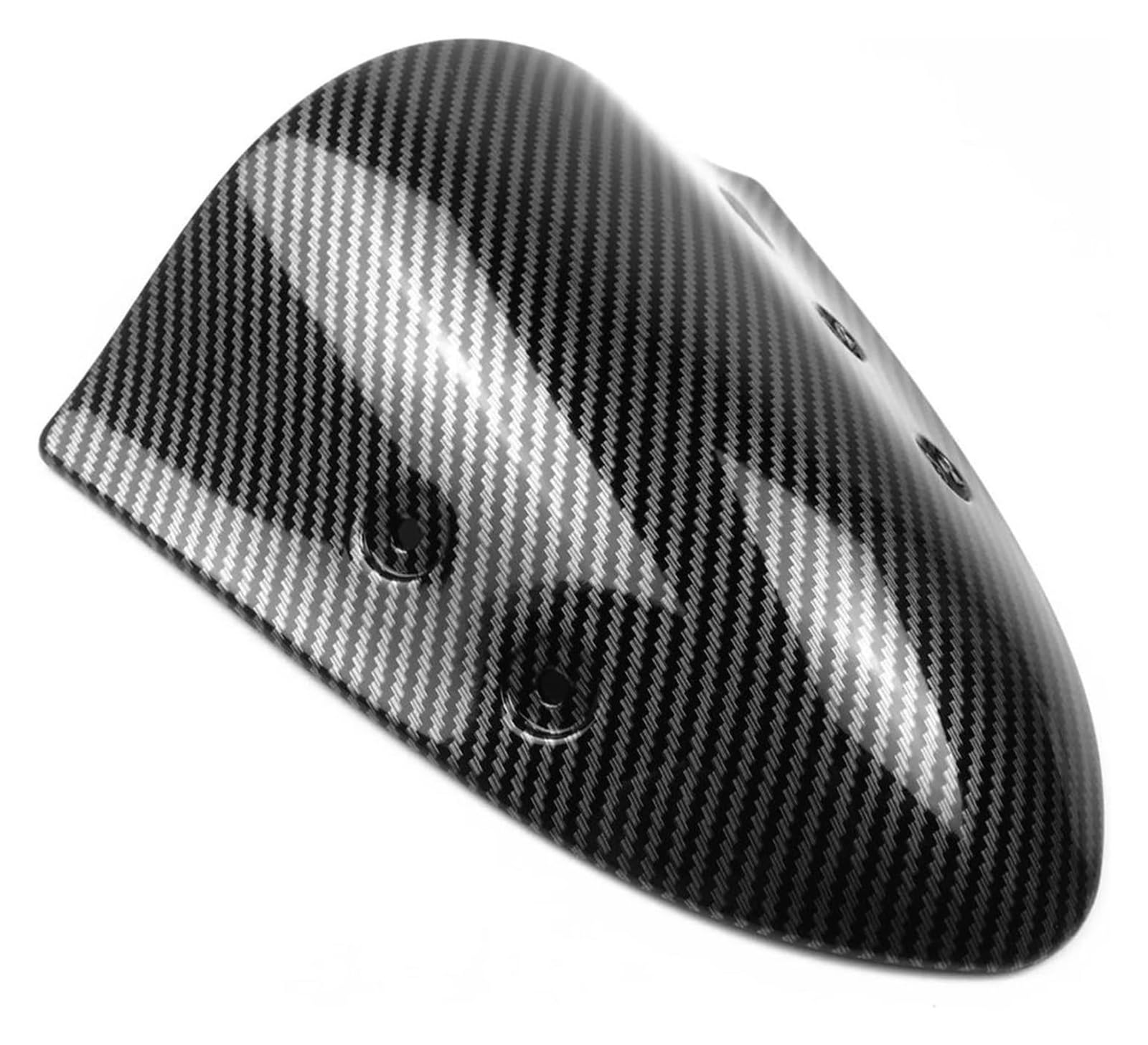 Motorrad Windabweiser Für ER-6N ER6N 2012-2014 Frontscheibe Windschutz Windabweiser Wind Shutter Motorrad Windschild Spoiler(Schwarz) von BXBDEKQGL