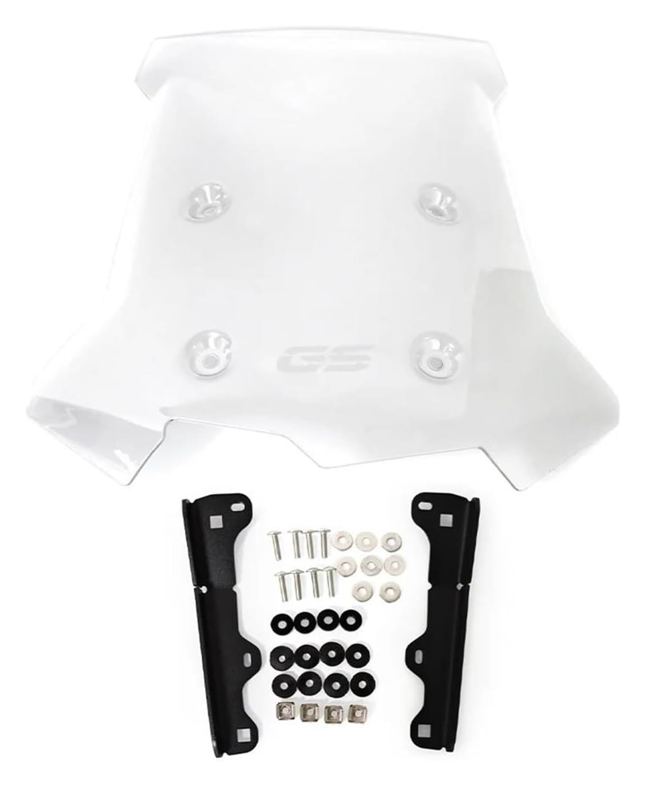 Motorrad Windabweiser Für F750GS F850GS 2018 2019 Motorrad Windabweiser Windschutzscheibe Erhöhte Windschutzscheiben-Befestigungshalterung Windschild Spoiler(F750gs and a Clear) von BXBDEKQGL