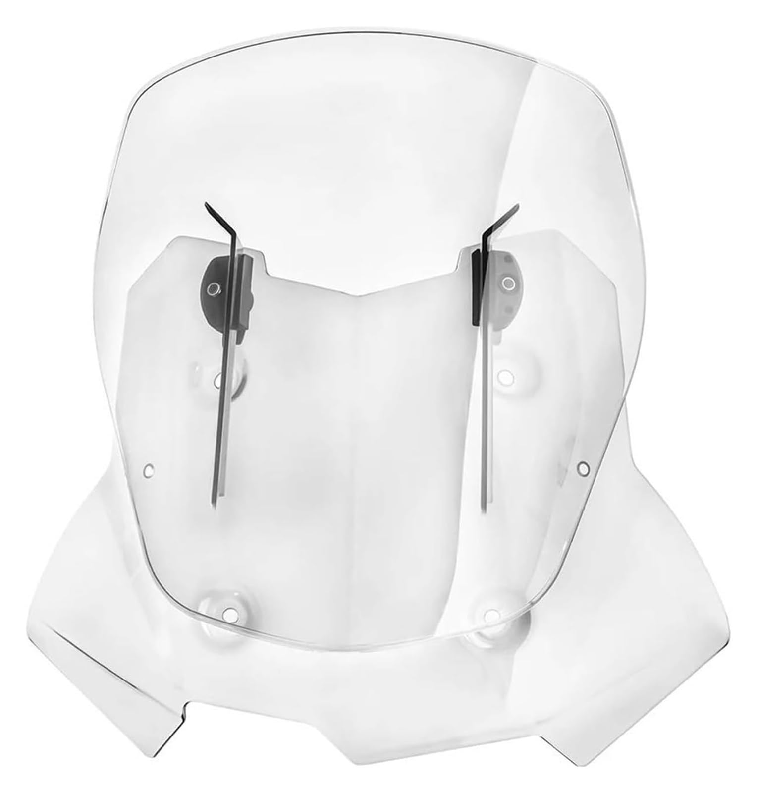Motorrad Windabweiser Für F750GS F850GS Für Abenteuer 2018-2022 Motorrad Windschutzscheibe Windschutzscheibe Schild Windschild Spoiler(Schwarz) von BXBDEKQGL
