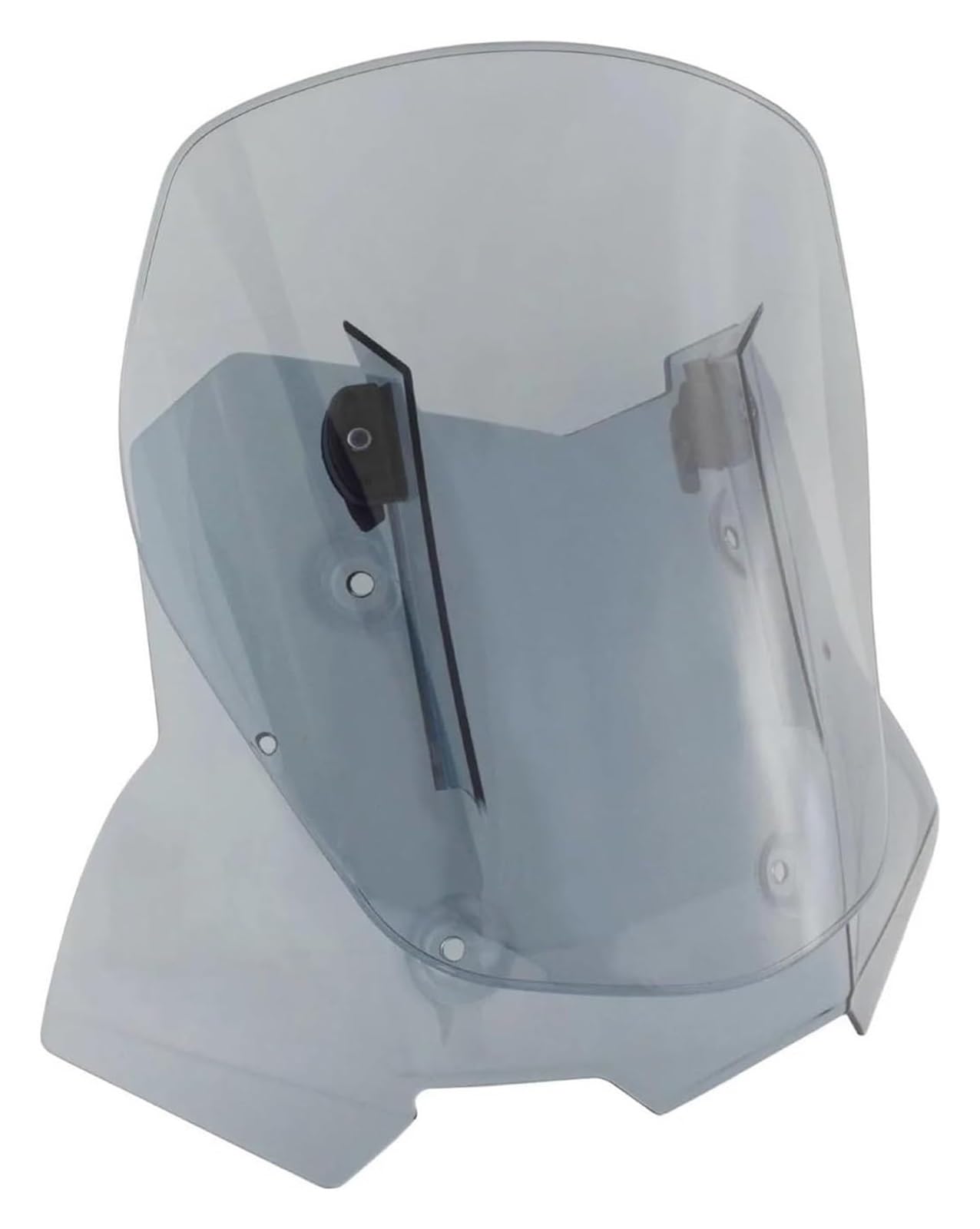 Motorrad Windabweiser Für F750GS F850GS Für Abenteuer 2018-2022 Racing Motorrad Einstellbare Windschutz Windschutz Fly Screen Windschild Spoiler(Smoke Grey) von BXBDEKQGL