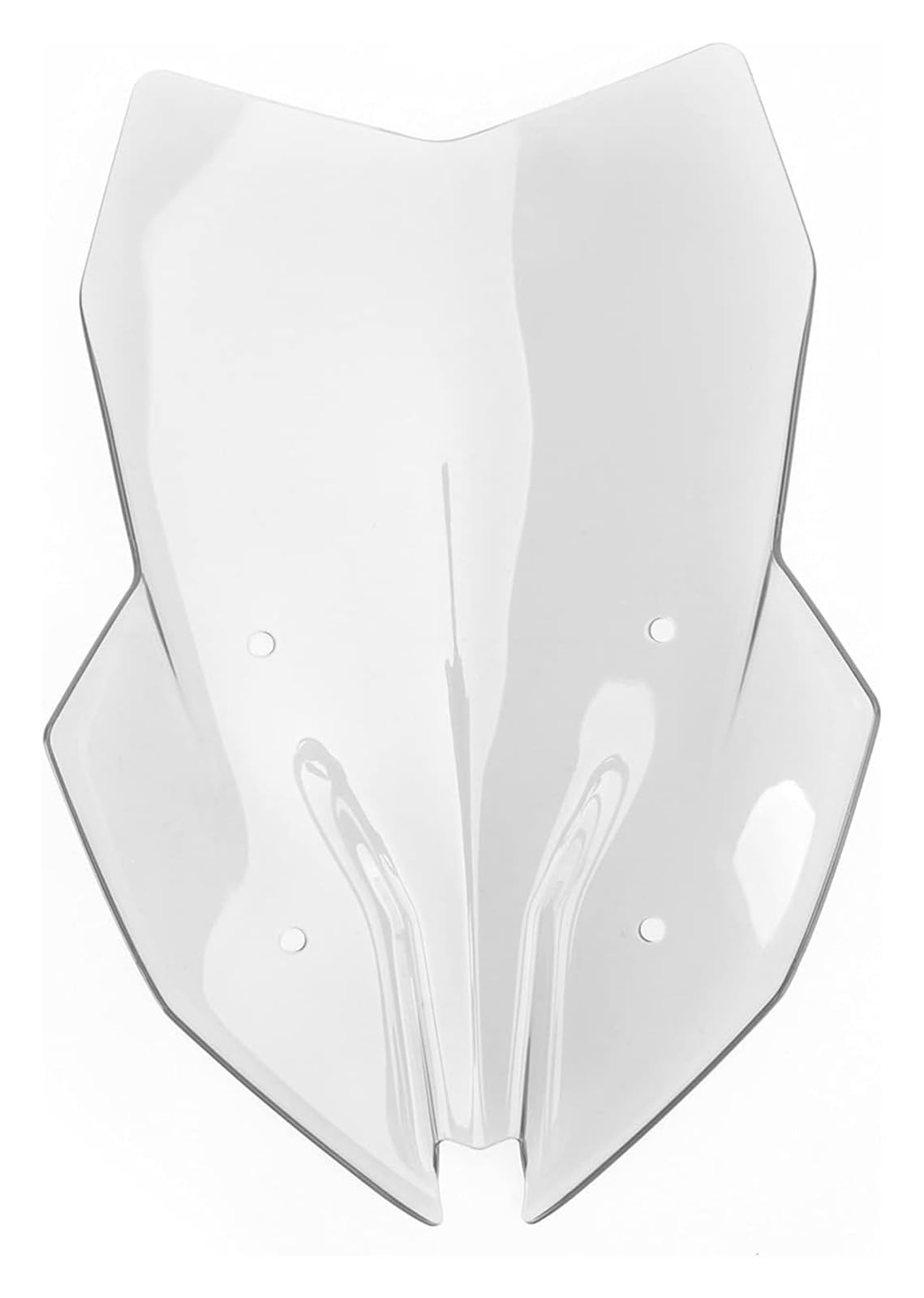 Motorrad Windabweiser Für F900XR 2020 2021 ABS Kunststoff Motorrad Windschutzscheibe Windschutz Motorrad Zubehör Teile Windschild Spoiler(Clean) von BXBDEKQGL