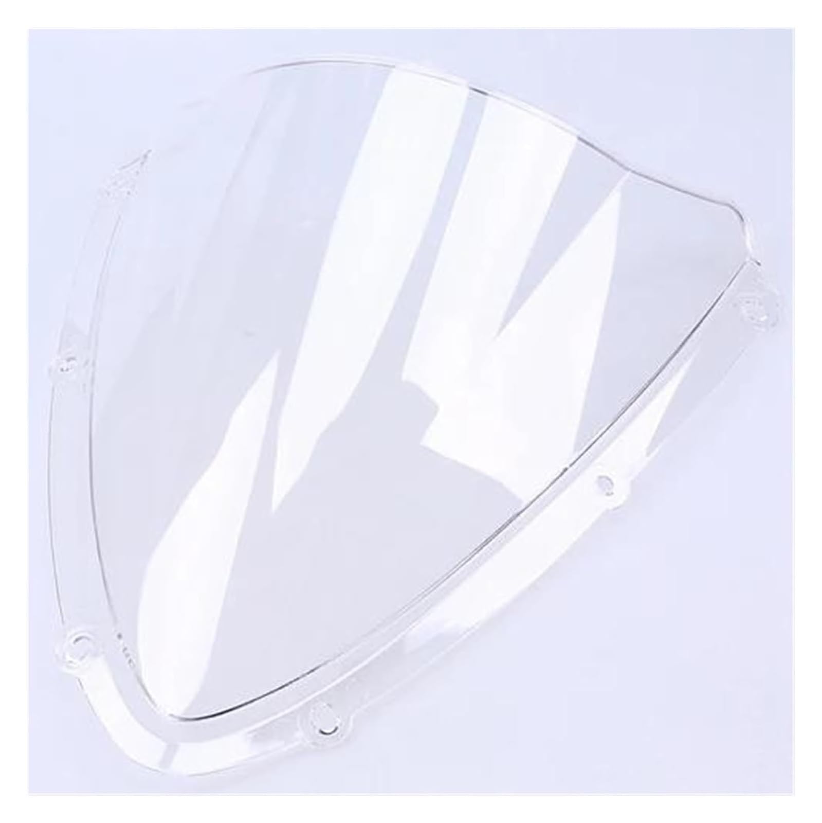 Motorrad Windabweiser Für GSXR600 GSXR750 K8 2008-2010 Fahrrad Roller Windschutzscheibe Double Bubble Motorrad Windschutzscheibe Windschutz Windabweiser Windschild Spoiler(klar) von BXBDEKQGL