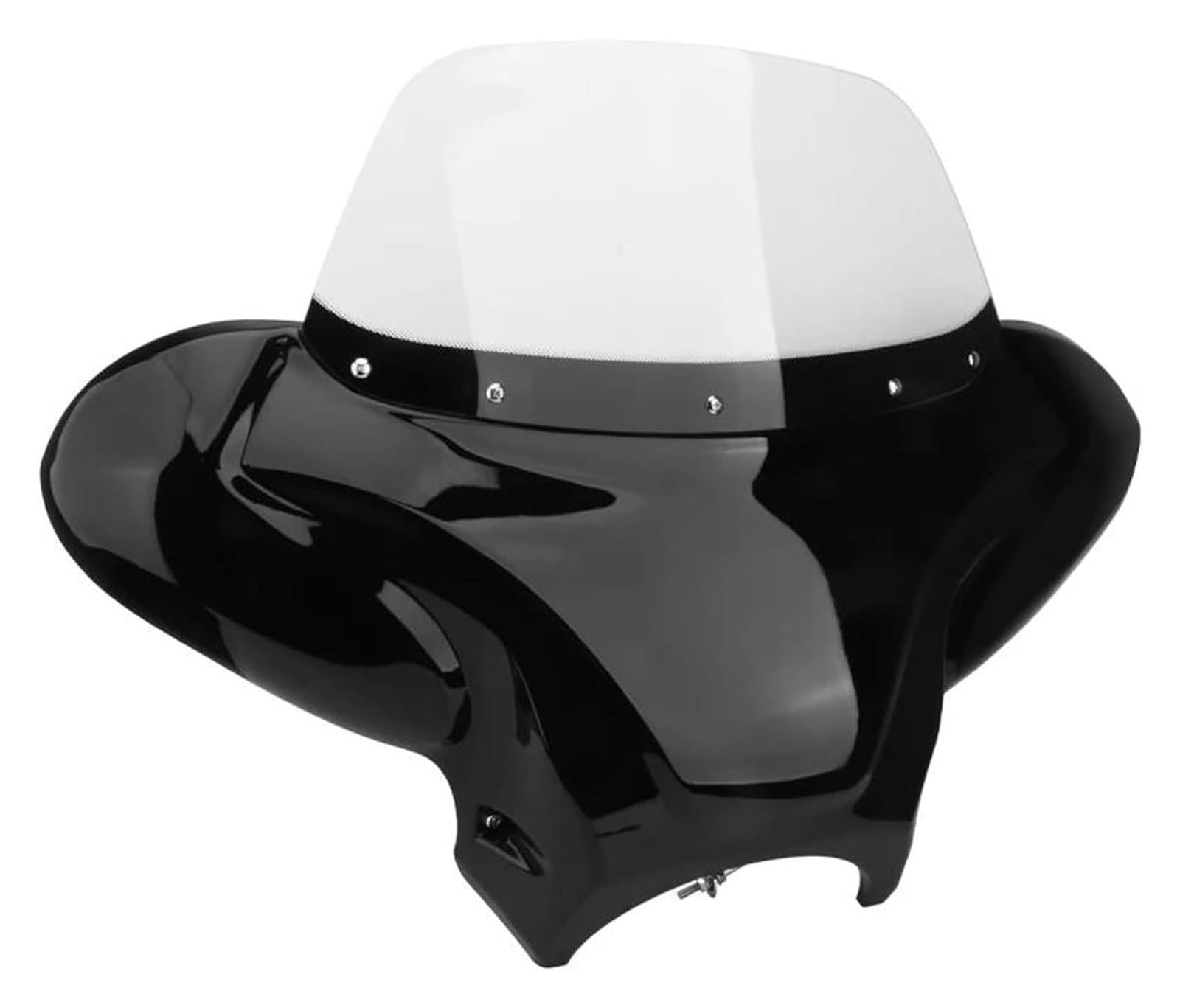 Motorrad Windabweiser Für H&Arley Motorrad Retro Windschutzscheibe Windschutzscheibe Äußere Batwing Windschutz Verkleidung Gugel Windschild Spoiler Motorrad Windabweiser Für H&Arley Motorrad Retro Windschutzscheibe Windschutzscheibe Äußere Batwing Windschutz Verkleidung Gugel Windschild Spoiler von BXBDEKQGL