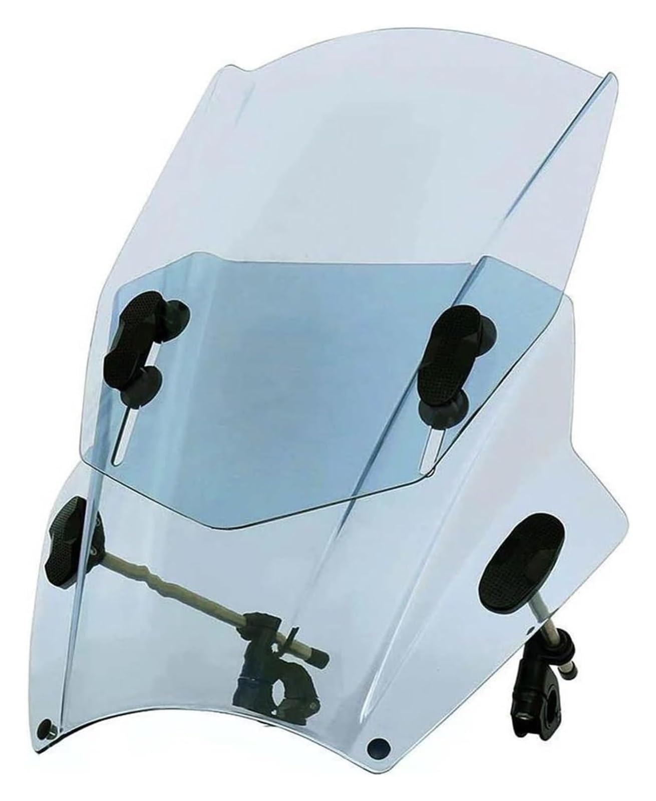 Motorrad Windabweiser Für MT-03 MT-07 MT-09 MT-10 FZ-10 FZ-09 FZ1N FZ6 Motorrad Windschutz Motorrad Einstellbare Windschutz Windschutzscheibe Windschild Spoiler(1) von BXBDEKQGL