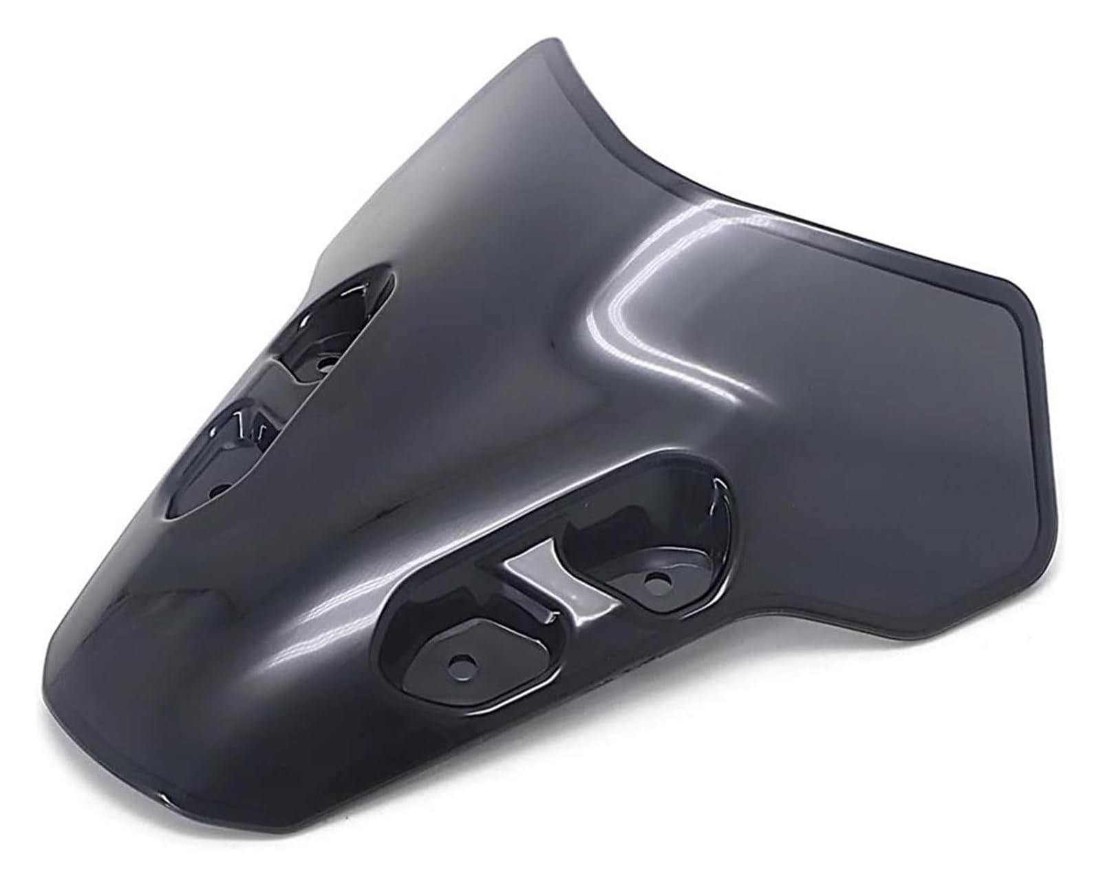 Motorrad Windabweiser Für MT-07 Für Tracer MT07 MT 07 2021 Motorräder Windschutzscheibe Windschutz Air Wind Schild Deflektor Windschild Spoiler(Schwarz) von BXBDEKQGL