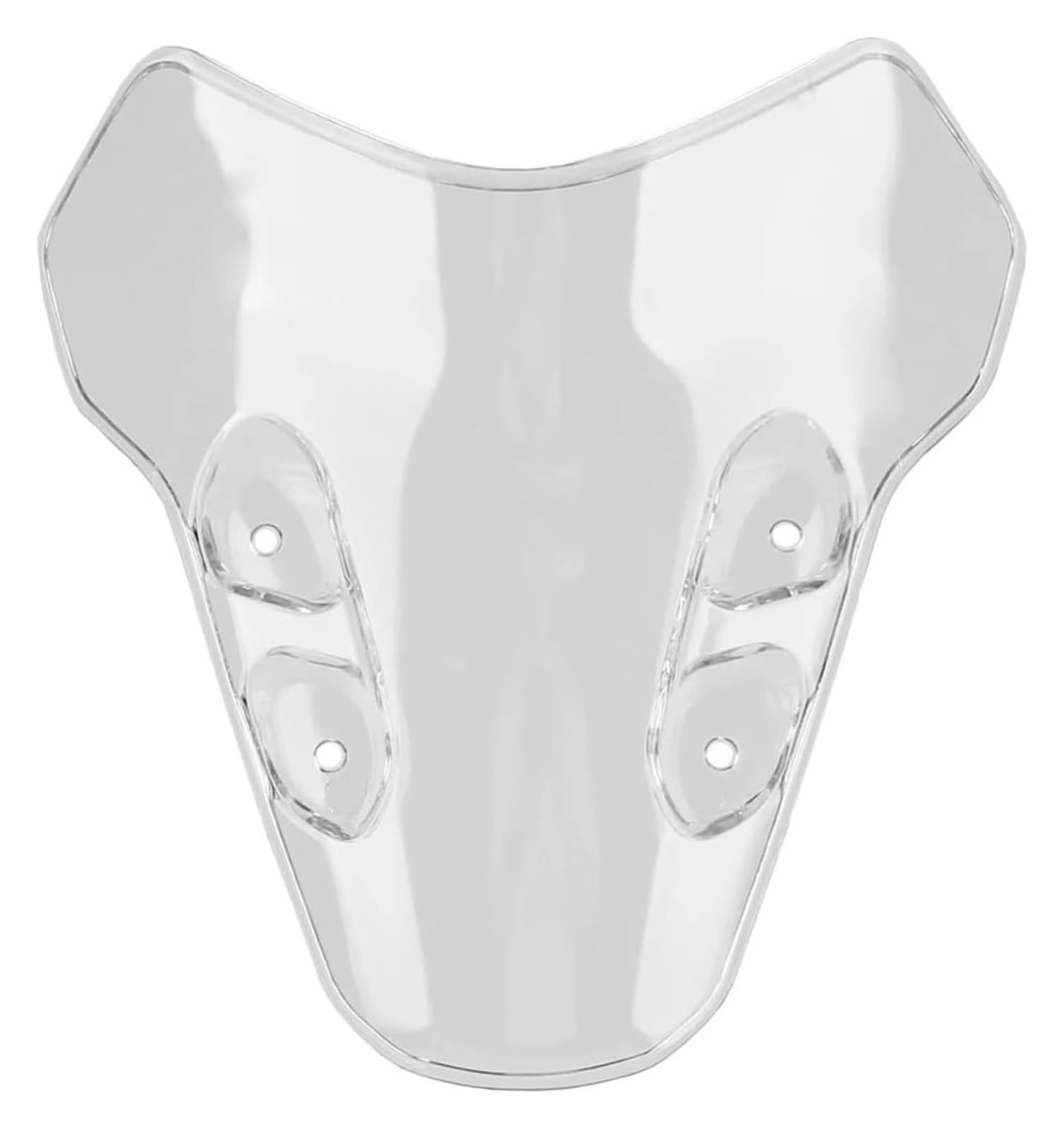 Motorrad Windabweiser Für MT-07 MT07 2021-2024 Front Wind Schild Bildschirm Deflektor Schutz Abdeckung Motorrad Windschutzscheibe Windschutz Windschild Spoiler(Schwarz) von BXBDEKQGL