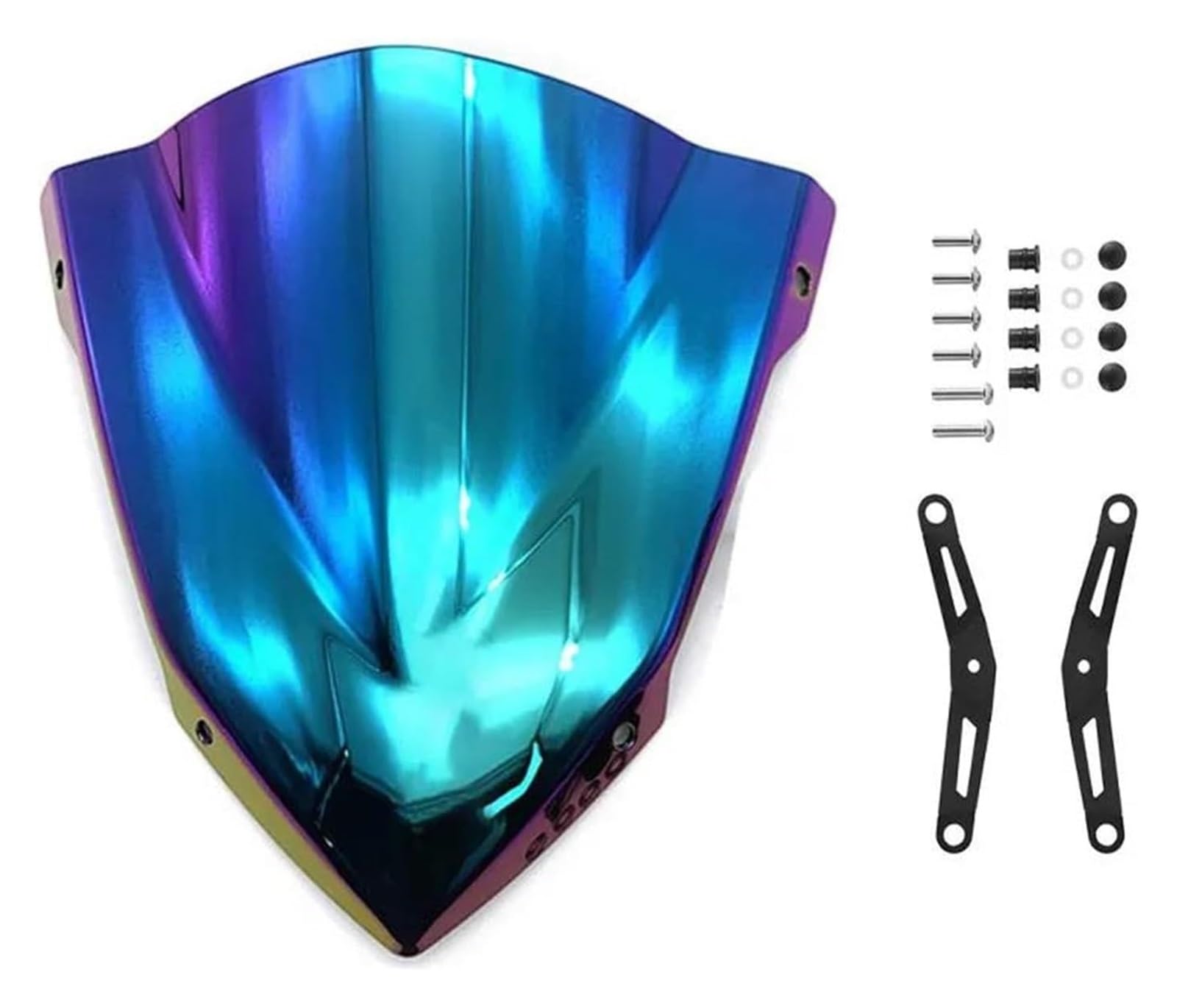 Motorrad Windabweiser Für MT03 MT25 2020 2021 2022 2023 Windabweiser Schild Bildschirm Motorrad Windschutzscheibe Windschutz Visier Passt Windschild Spoiler(1) von BXBDEKQGL