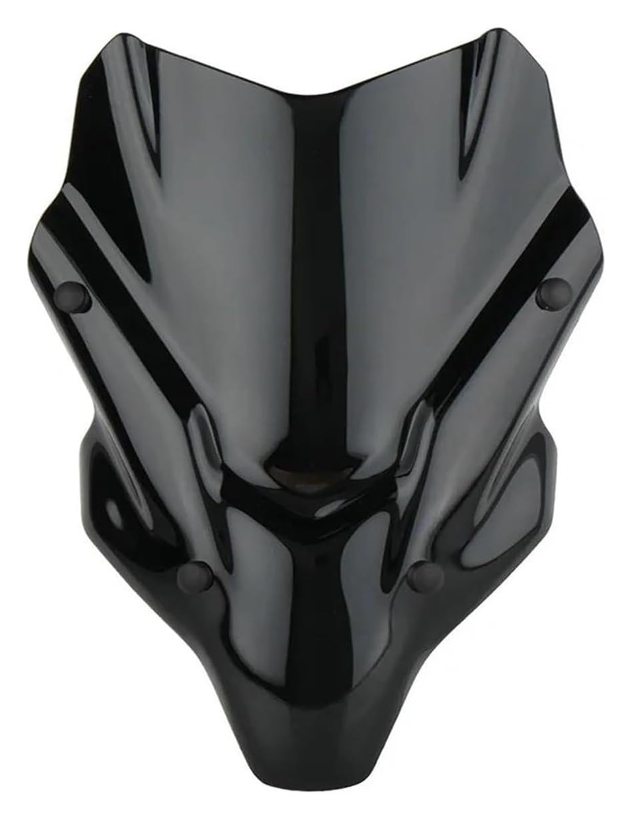 Motorrad Windabweiser Für MT07 MT-07 2021-2023 Motorrad Windschutz Windschutz Windabweiser Schutz Wind Bildschirm Mit Montage Halterung Windschild Spoiler(Schwarz) von BXBDEKQGL
