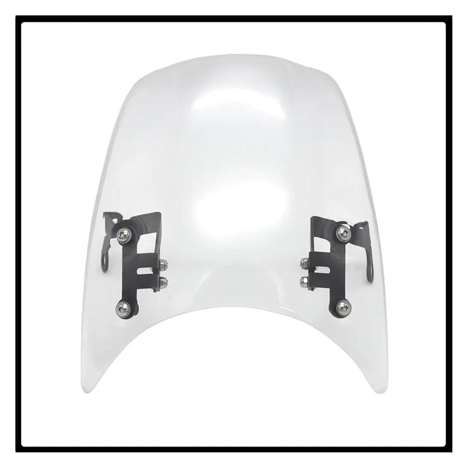 Motorrad Windabweiser Für R Nine T NINET R9T R 9 T 2014-2020 Racer Pure Urban Scrambler Motorrad Windschutzscheibe Aluminium Windabweiser Windschutzscheibe Windschild Spoiler(Schwarz) von BXBDEKQGL