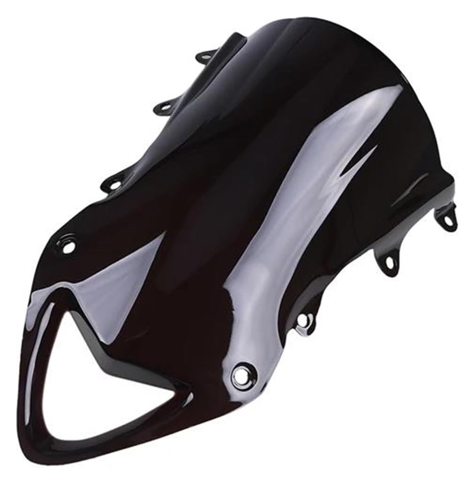 Motorrad Windabweiser Für S1000RR 2009-2014 Windschutzscheibe Double Bubble Motorrad Windschutzscheibe Windabweiser Windschild Spoiler(1) von BXBDEKQGL