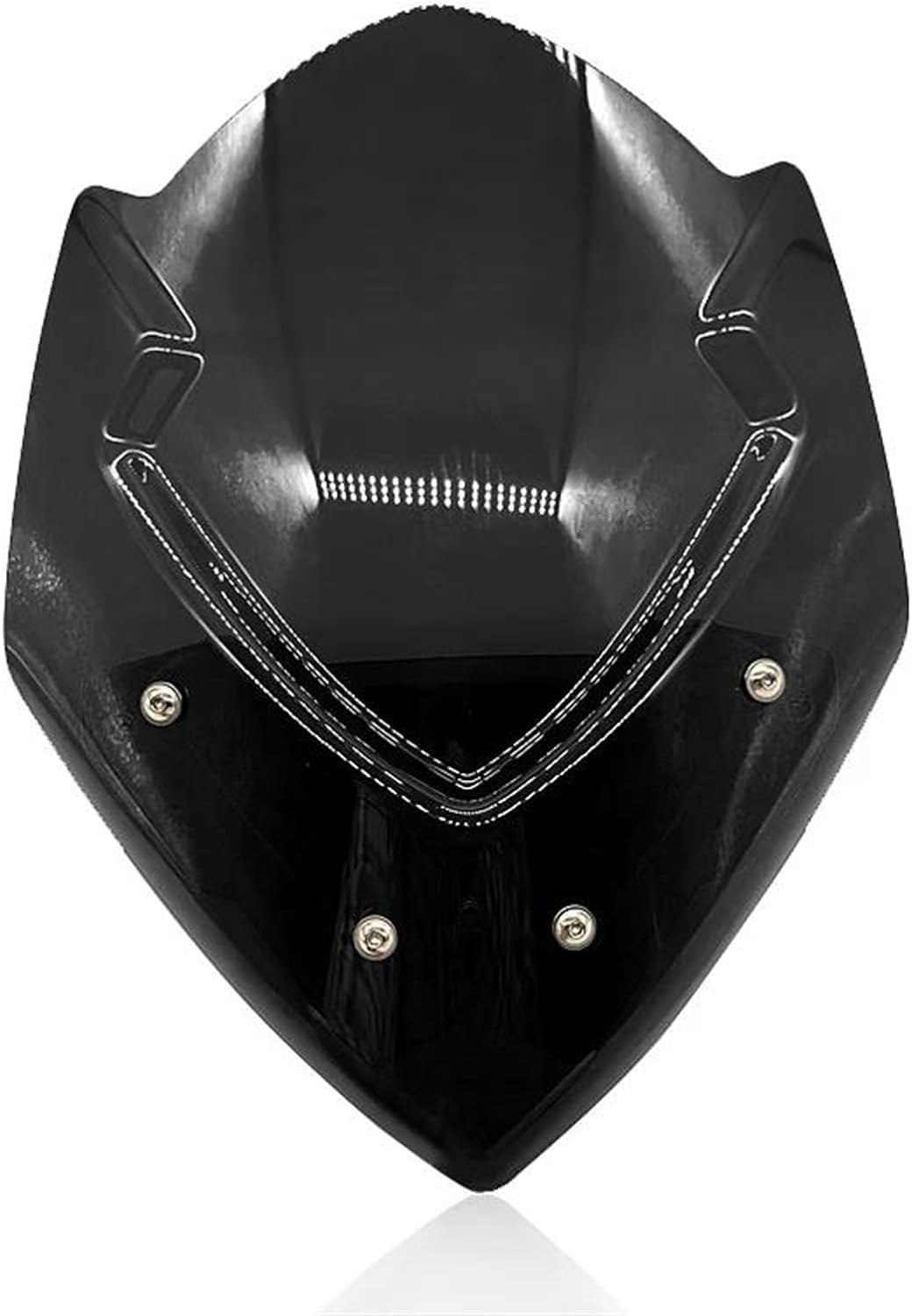 Motorrad Windabweiser Für Suz&uki Für GSX-S1000 GSXS 1000 2016 2017 2018 2019 2020 2021 Motorrad Windschutz Windschutz Schild Wind Windschild Spoiler(Blacke) von BXBDEKQGL