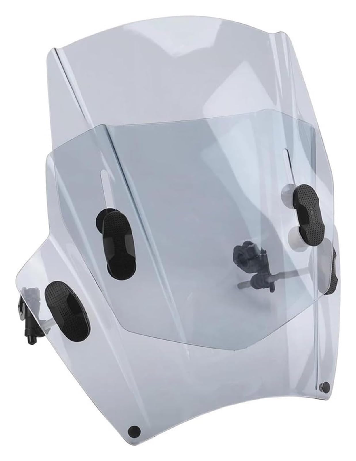 Motorrad Windabweiser Für Suz&uki Für GXSR 600 Für GSX-R75 Für K1 Für GSX-R1000 Motorrad Windschutzscheibe Motorräder Windschutzscheibe Einstellbar Windschild Spoiler(Gray) von BXBDEKQGL