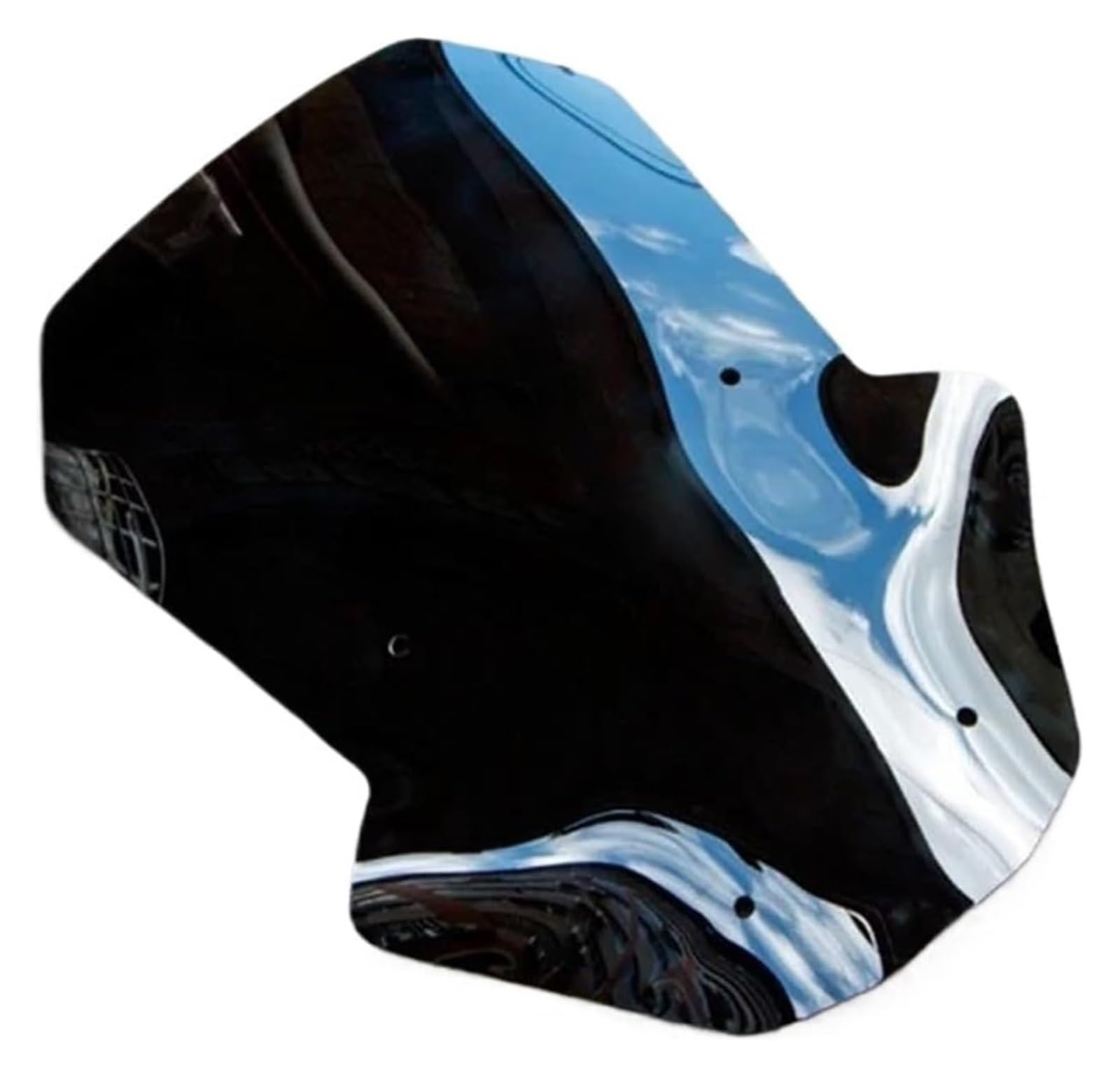Motorrad Windabweiser Für XADV 750 2017 2018 2019 2020 2021 Motorrad Front Verkleidung Zubehör Windschutzscheibe Windschutz Motorrad Verkleidung Windschild Spoiler(Schwarz) von BXBDEKQGL