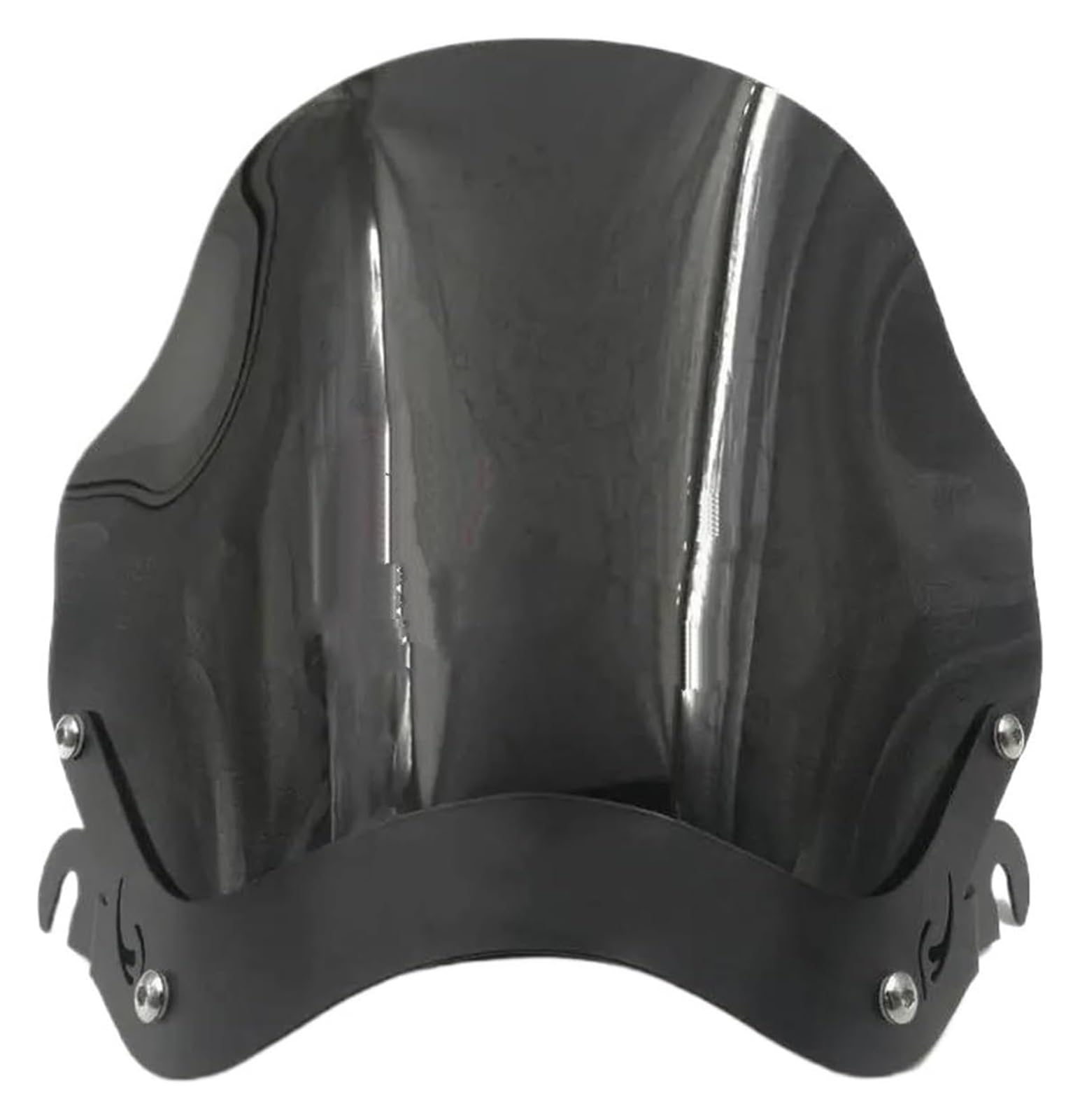 Motorrad Windabweiser Für Y&amaha Für V-MAX 1200 Für VMAX1300 1985–2007 Windschutzscheiben-Windschutzscheiben-Windschutz-Montagehalterung Windschild Spoiler(Schwarz) von BXBDEKQGL