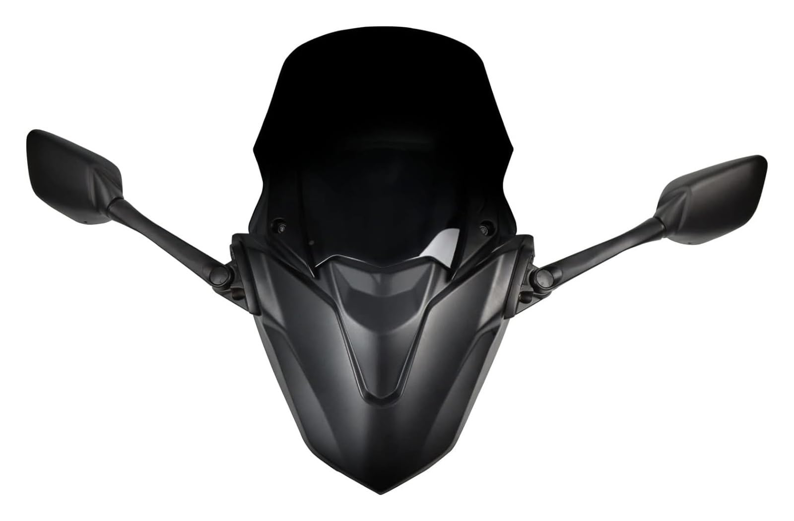 Motorrad Windabweiser Für Y&amaha NMAX 125 155 2021 2022 2023 Motorrad Wind Shiel Windschutz Windschutz Mit Front Maske Panel Windschild Spoiler(1) von BXBDEKQGL