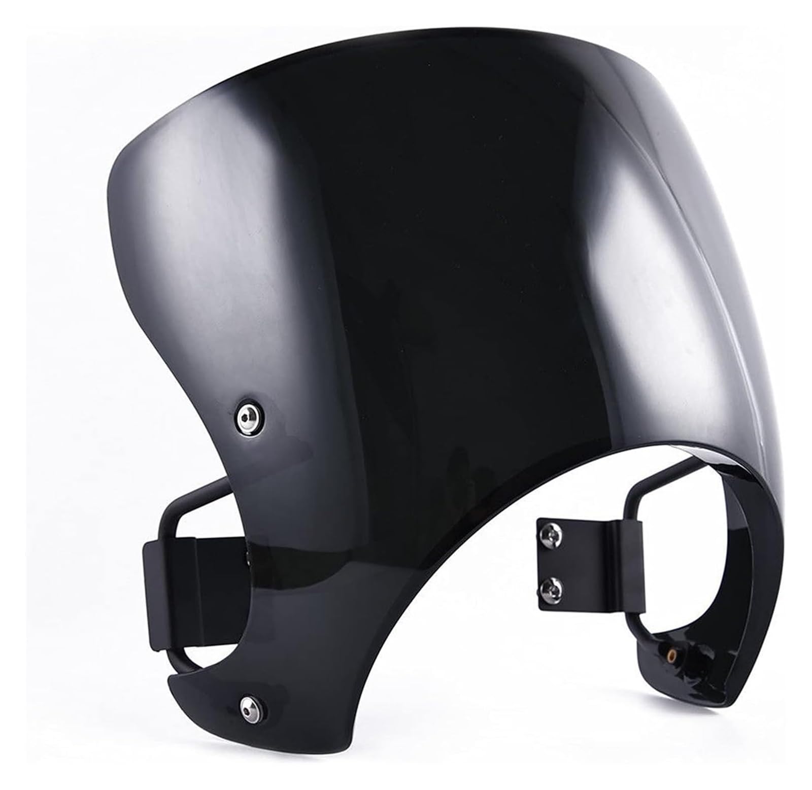 Motorrad Windabweiser Für Z900RS 2018-2020 Motorrad Windschutzscheibe Cafe Racer Verkleidung Wasserdicht Windabweiser Schutz Windschild Spoiler(Schwarz) von BXBDEKQGL