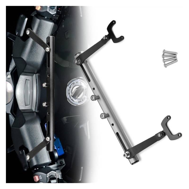 Navigationshalterung Motorrad Für Y&amaha TMAX560 T MAX 560 2019-2022 Mutifunktionale Cross Bar Balance Navigation Lenkerhalterung Verlängerung(Grey) von BXBDEKQGL