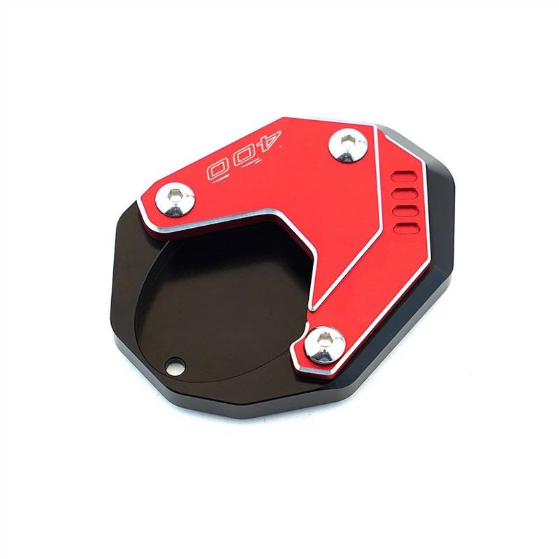 Seitenständer Plattenpolster Motorrad Fußseitenständerverlängerung Kickstand Vergrößern Pad Für K&AWASAKI Für Z400 2018 2019 2020 2021 2022 Vergrößerungspad(C) von BXBDEKQGL