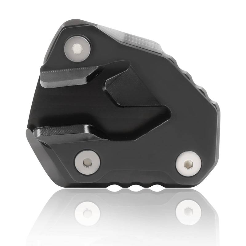 Seitenständer Plattenpolster Motorrad-Verlängerungsplatte Pad Ständer Vergrößern Seitenständerunterstützung Für Tiger 800 XC 2010–2014 800 XCX XCa XR XRx XRt 2015–2021 Für ZZR1400 Vergrößerungspad(B) von BXBDEKQGL