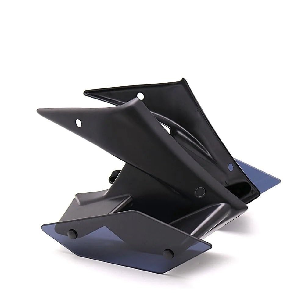 Für Z900 2020 2021 Motorrad Teile Seite Spoiler Winglet Aerodynamische Fixed Wing Kit Feste Winglet Verkleidung Flügel(20-21 Navy Blue) von BXCTDNFB