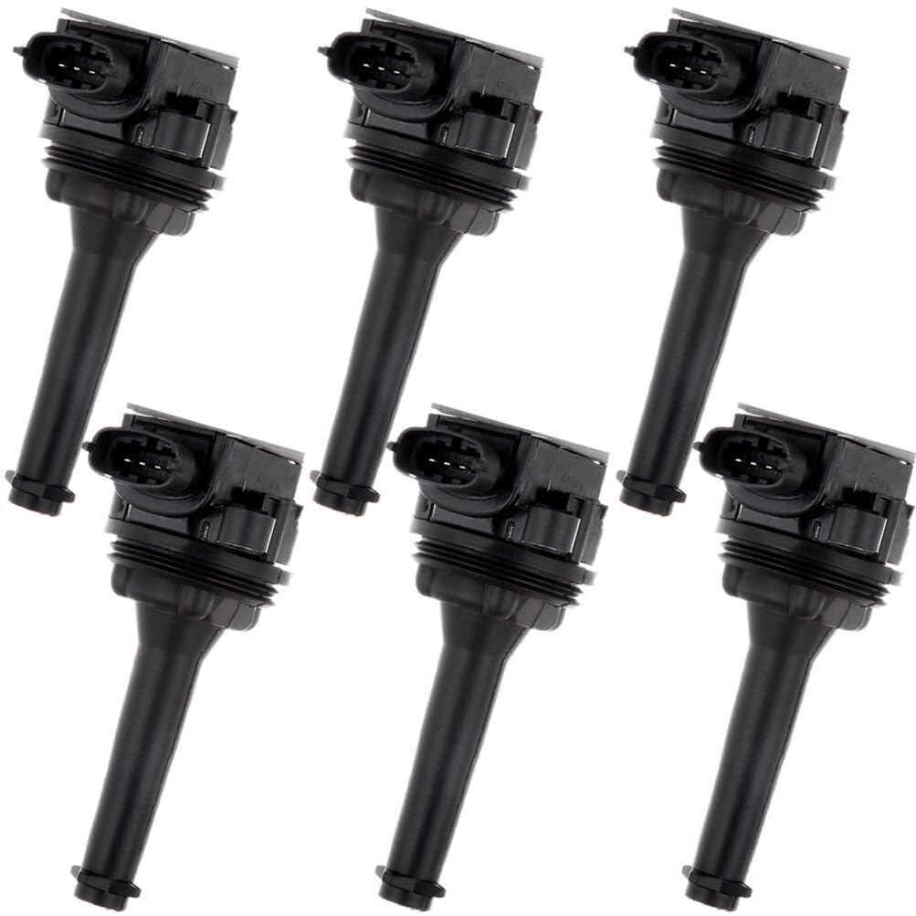6-teiliges Zündspulenpaket 1999–2005, für Volvo C70 2001–2016, für Volvo S60 2016, für Volvo S60 Cross Country-Zündspulensatz Uf341 6-teiliges Zündspulenpaket 1999–2005, für Volvo C70 2001–2016, für Volvo S60 2016, für Volvo S60 Cross Country-Zündspulensatz Uf341 von BXINAHO