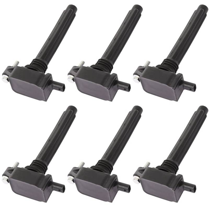 6-teiliges Zündspulenpaket 2011–2020, für Chrysler 300 2011–2016, für Chrysler Town & Country 2011–2017, für Chrysler 200 Zündspulensatz Uf648 von BXINAHO