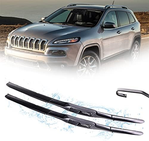 Scheibenwischerblätter für die Frontscheibe, für Jeep, für Cherokee KL 2014 2015 2016 2017 2018 2019 Auto-Scheibenwischerblatt 26"+18" Scheibenwischer von BXINAN