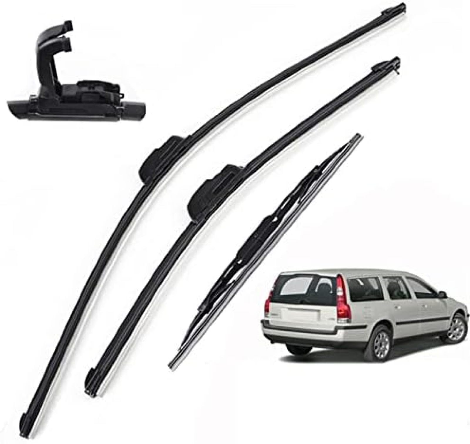 Windschutzscheiben-Scheibenwischerblätter, für Volvo XC70 2003, Auto-Front- und Heckscheibenwischer-Zubehör, Scheibenwischer von BXINAN