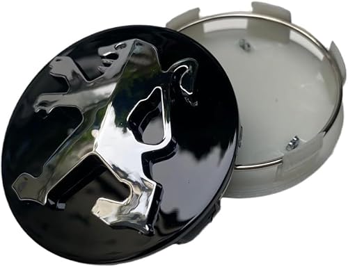 Radkappen für Peugeot 508 Saloon from Year of Manufacture 2019 60mm,Radnaben-Mittelabdeckungen Radmutterkappen Nabendeckel Aufkleber Abzeichen Accessoires,A von BXWZVWUJ
