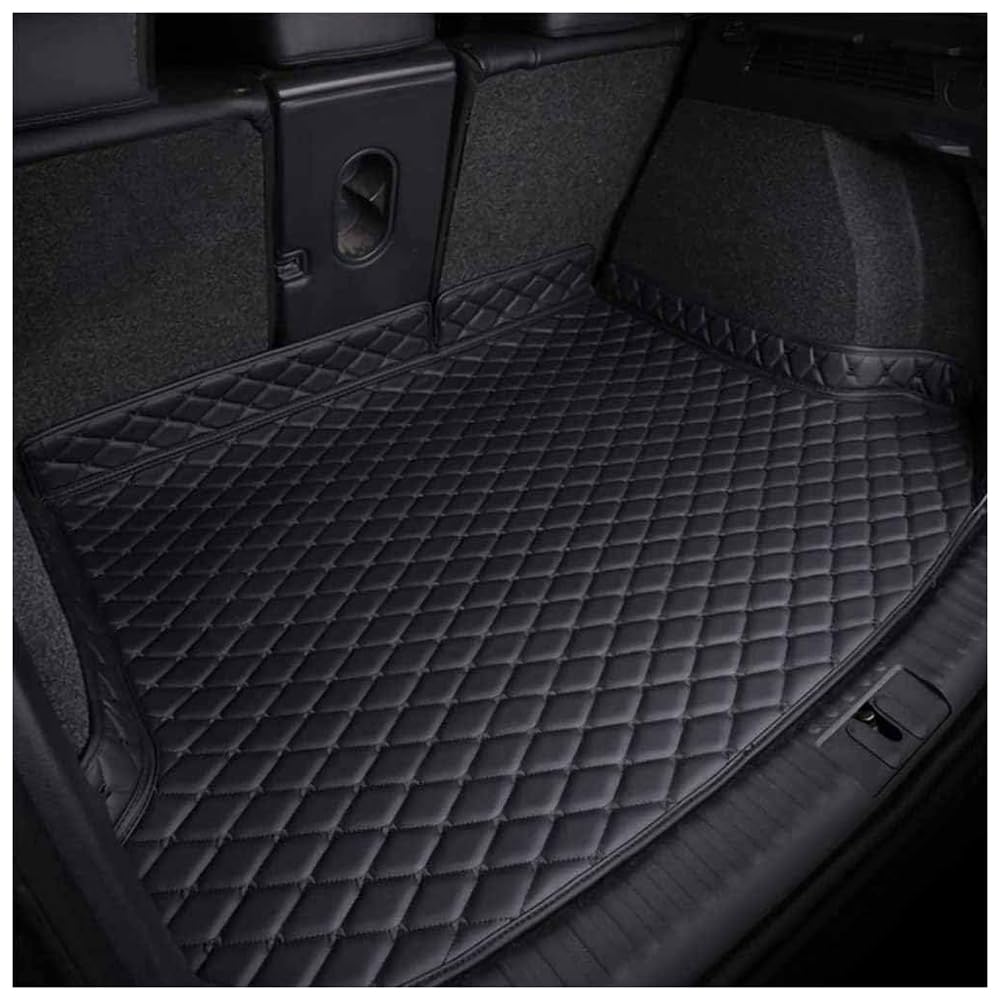 Auto Leder Kofferraummatte, Für Benz EQA 250 Kofferraum Schutzmatte rutschfest Kofferraumwanne Kratzfest Kofferraumschutz Mat,A von BYBEST