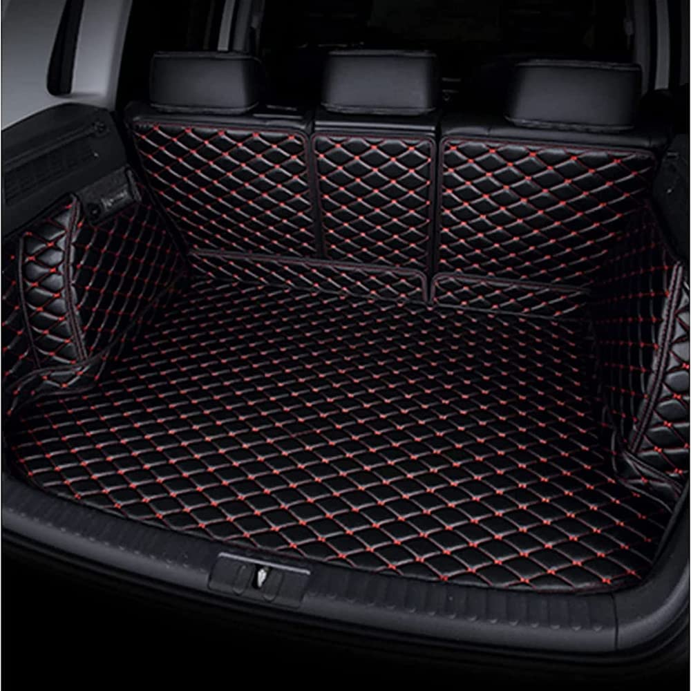 Auto Leder Kofferraummatte, Für Mazda CX-5 2017-2022 Kofferraum Schutzmatte rutschfest Kofferraumwanne Kratzfest Kofferraumschutz Mat,B von BYBEST