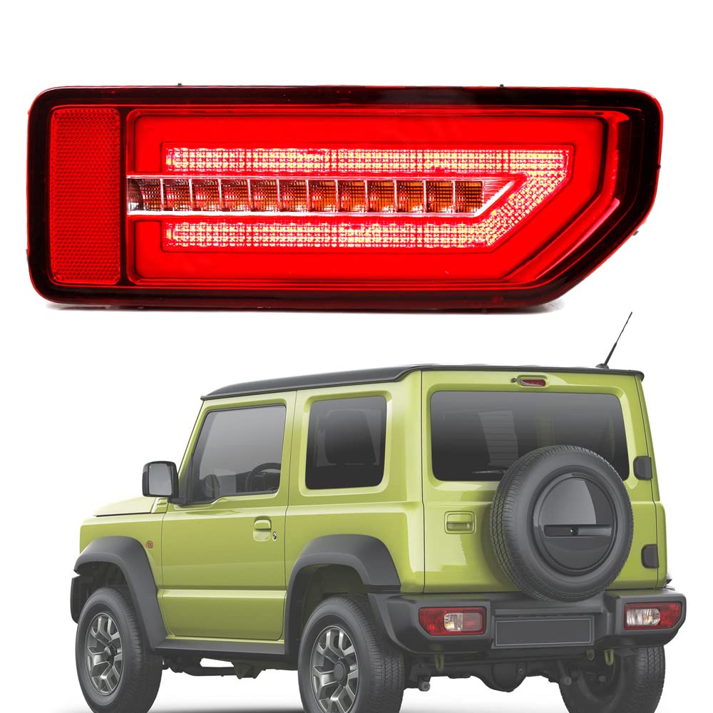 BYBEST Rücklicht Heckleuchte Rückleuchte für Suzuki Jimny 2019 2020, L1D Auto Heckklappe Rückleuchten Linke Rechte Rücklichter,Red- Right BYBEST Rücklicht Heckleuchte Rückleuchte für Suzuki Jimny 2019 2020, L1D Auto Heckklappe Rückleuchten Linke Rechte Rücklichter,Red- Right von BYBEST