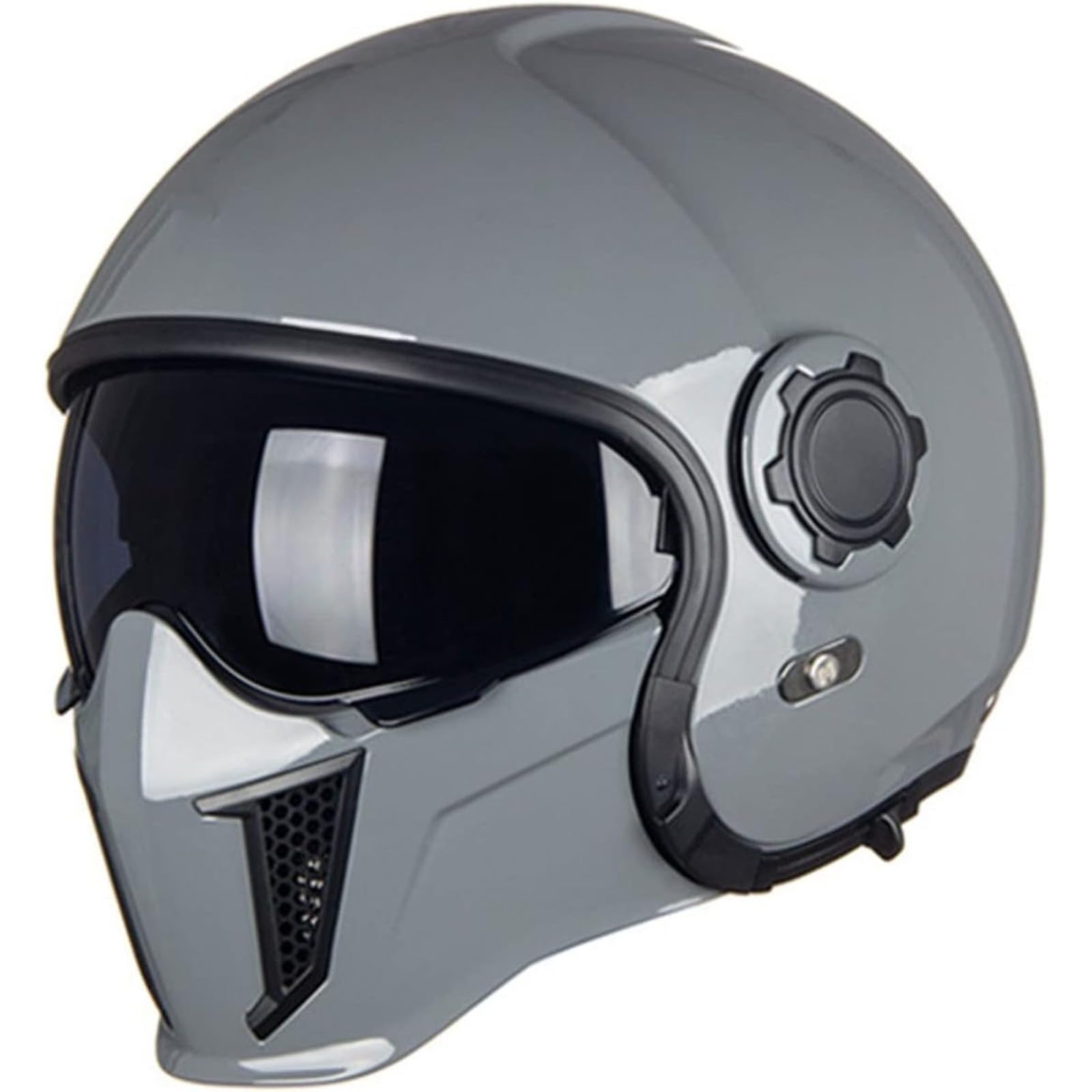 BYFHHHH Motorradhelm,ECE-Zertifizierter Integralhelm Mit Visier Jethelm Rollerhelm Mofahelm Chopper Retro Vintage Jethelme Sturzhelm Chopperhelm B,M=57~58CM BYFHHHH Motorradhelm,ECE-Zertifizierter Integralhelm Mit Visier Jethelm Rollerhelm Mofahelm Chopper Retro Vintage Jethelme Sturzhelm Chopperhelm B,M=57~58CM von BYFHHHH