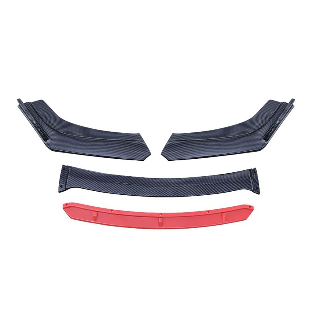 BYKXQJIK Auto Frontspoiler für Kia Proceed GT 2019-2023,Front Spoilerlippe SchüRze StoßStangenlippe Frontdiffusor Luftleitblech Vorne Frontansatz,A-Carbonfiberlookred BYKXQJIK Auto Frontspoiler für Kia Proceed GT 2019-2023,Front Spoilerlippe SchüRze StoßStangenlippe Frontdiffusor Luftleitblech Vorne Frontansatz,A-Carbonfiberlookred von BYKXQJIK