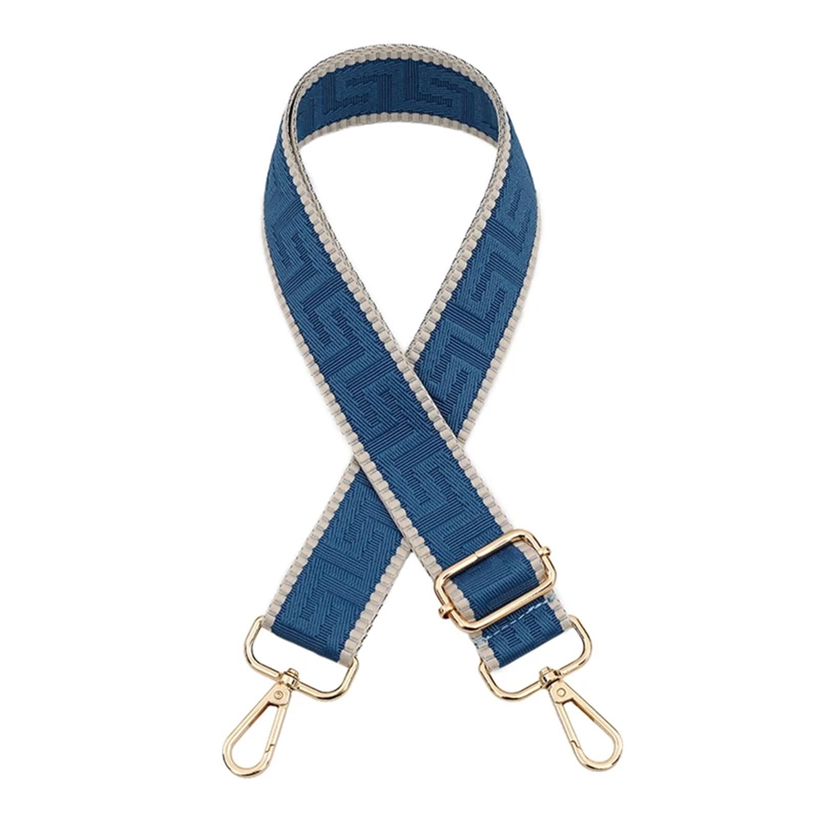 Taschengurt Frauen Taschenriemen Handtaschengürtel Umhängetasche Umhängetasche Breiter Riemen Ersatzgurt Zubehör Taschenteil Verstellbarer Gürtel for Tasche(22,Gold Metal) von BYLYUIVN