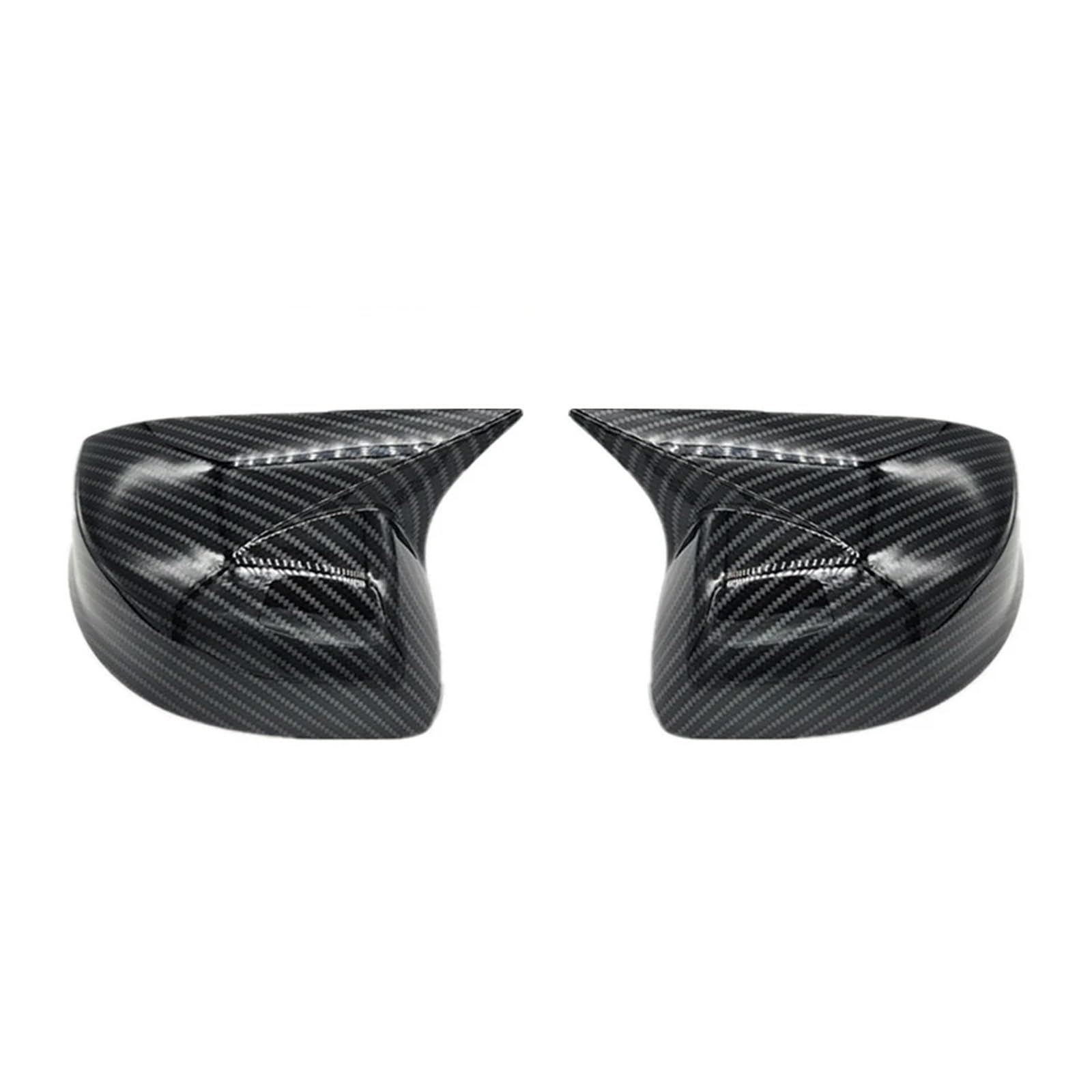 Für CIVIC 2012 2013 2014 2015 Auto Rückspiegel Seitenspiegel Abdeckung Flügelkappe Außentür Gehäuse Shell Blendrahmen Aufkleber Tür Rückspiegel Kappe(Without Light Carbon) von BYSKJZ