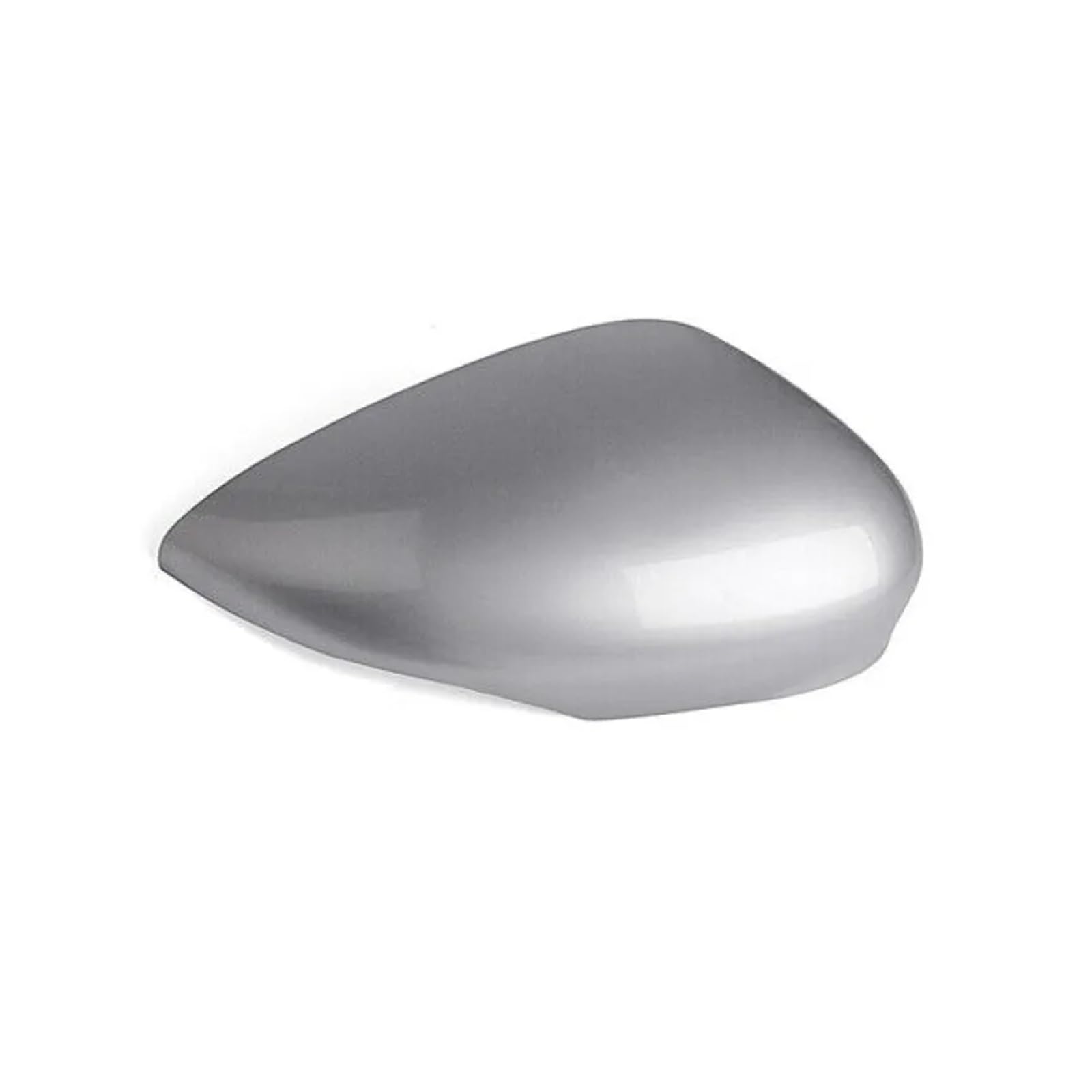 Für Ford Für Fiesta Für MK7 2008-2017 Außenteile Ersatz Links Rechts Silber Auto Seite Rückansicht Flügel Spiegel Abdeckkappe Tür Rückspiegel Kappe(Right) von BYSKJZ