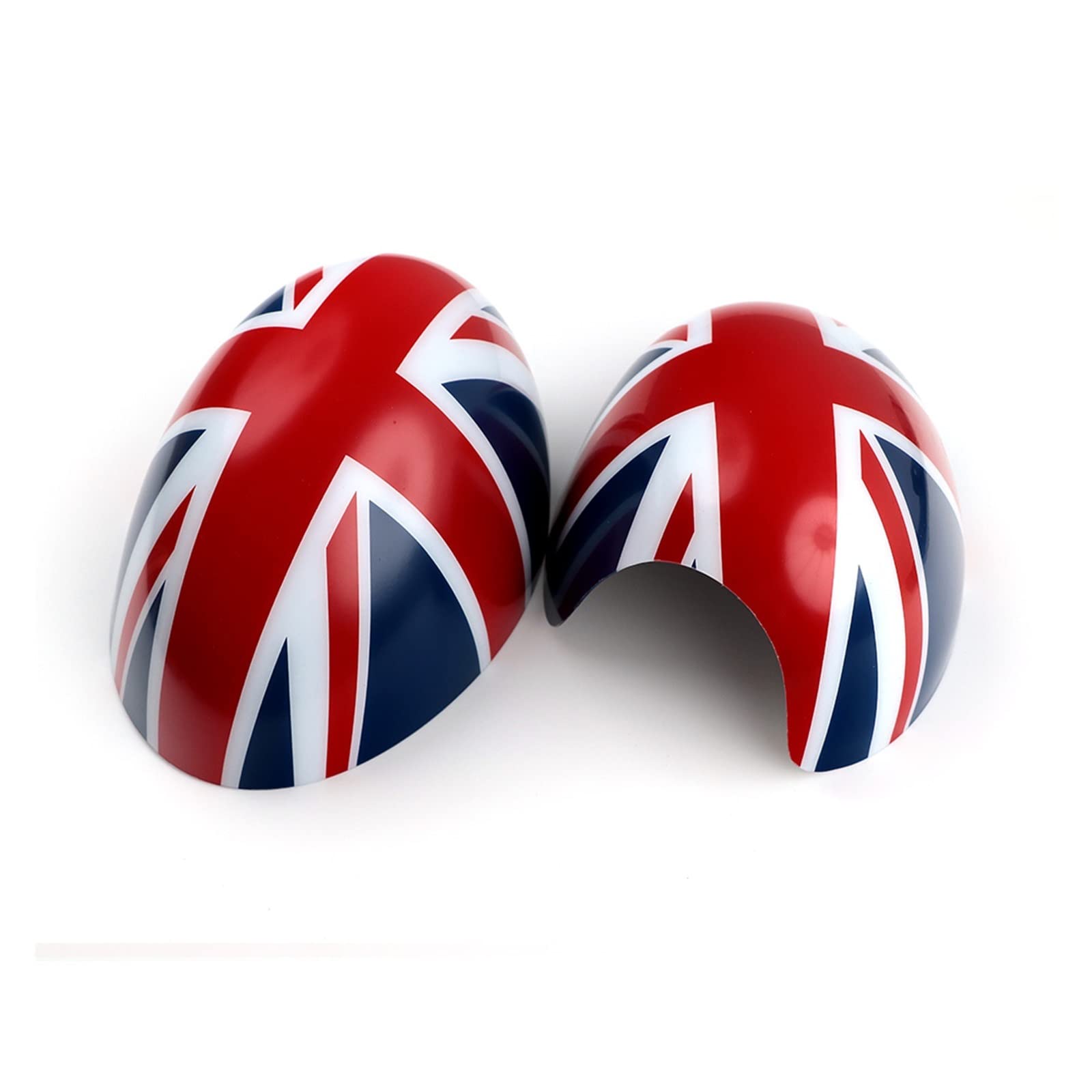 Für Mini Für Cooper Für R50 Für R52 Für R53 Auto Rückspiegel Abdeckungen Dekoration Auto Zubehör Tür Rückspiegel Kappe(Union Jack) von BYSKJZ