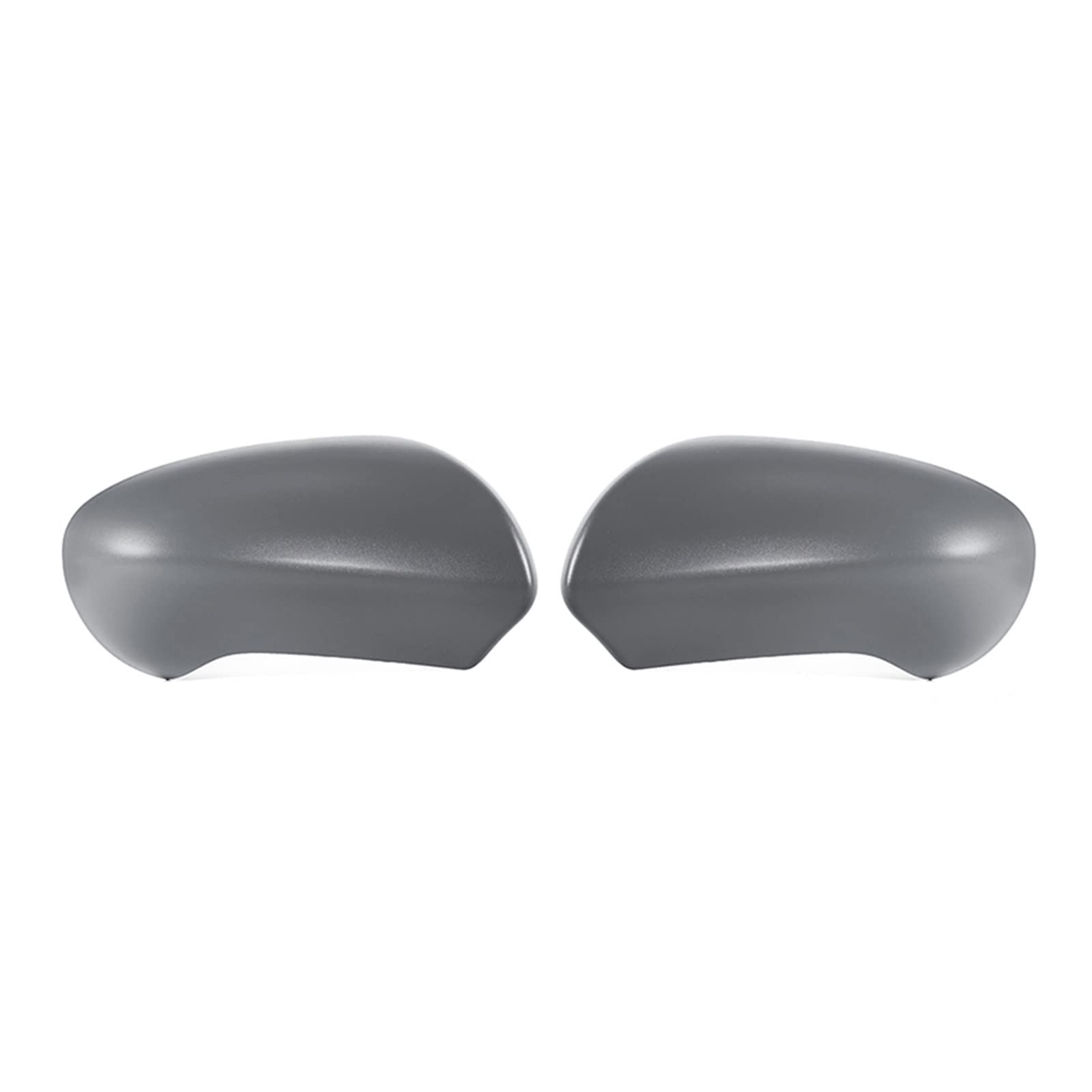 Für Qashqai 2007-2014 Rhyming Rückspiegelabdeckung Graue Seitenspiegelkappen Zierleisten Autoaußenumrüstung Zubehör Tür Rückspiegel Kappe(1 Pair) von BYSKJZ