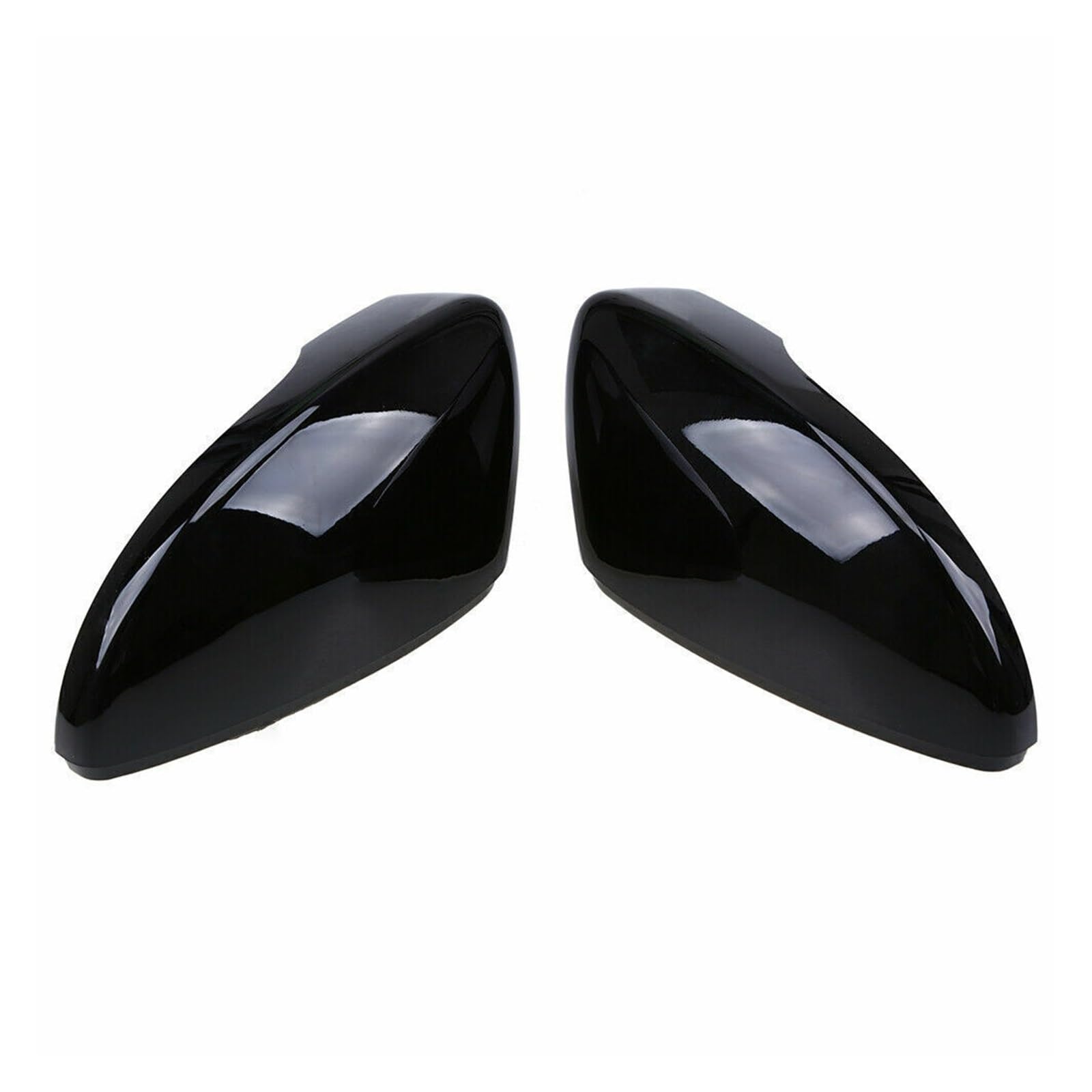 Für VW Für Jetta 2011-2017 Für Passat Für B7 2011 2012 2013 2014 Auto Rückspiegel Seitenspiegel Abdeckung Flügelkappe Außentür Rückansicht Trim Tür Rückspiegel Kappe(Gloss Black) von BYSKJZ