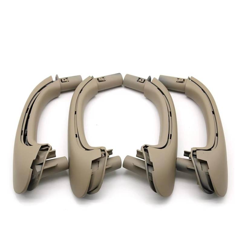 Interieur Türgriff 2PCS Oder 4PCS Auto Innen Zubehör Vorne Links Rechts Tür Pull Griff Set Ersatz Für Benz Für W203 Für C Klasse 2000 2001 2002 2003-2007 Auto Innentürgriff Schnalle(Beige 4pcs Set) von BYSKJZ