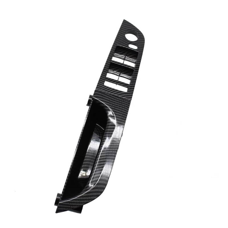 Interieur Türgriff 3 Für Serie Für E90 Für E91 316 318 320 325 328 LHD Links Fahrer Carbon Fiber Innen Tür Pull Griff Armlehne Panel Auto Innentürgriff Schnalle(37.5 High-end) von BYSKJZ
