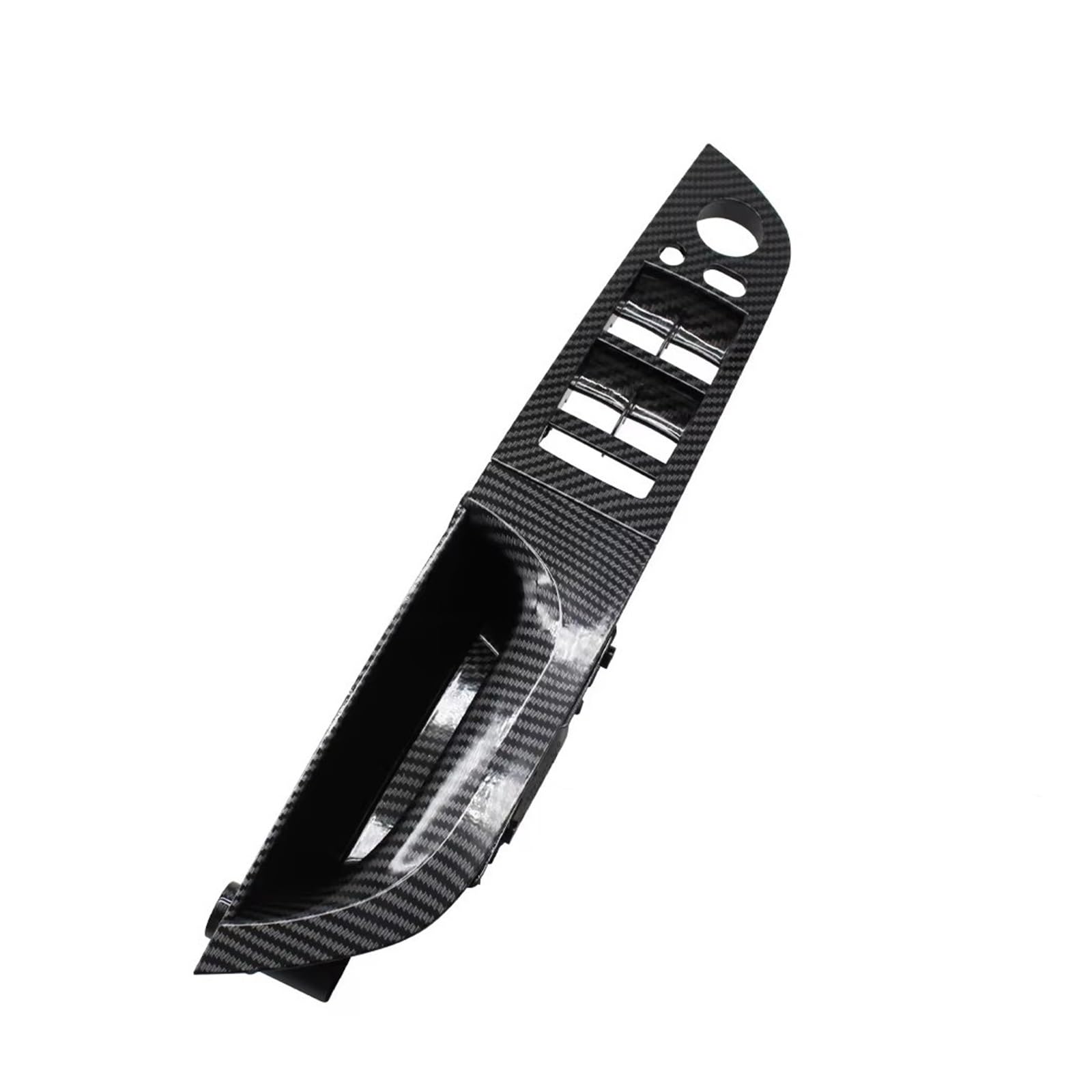 Interieur Türgriff 3 Für Serie Für E90 Für E91 316 318 320 325 328 LHD Links Fahrer Carbon Fiber Innen Tür Pull Griff Armlehne Panel Auto Innentürgriff Schnalle(37.5 Low-end) von BYSKJZ