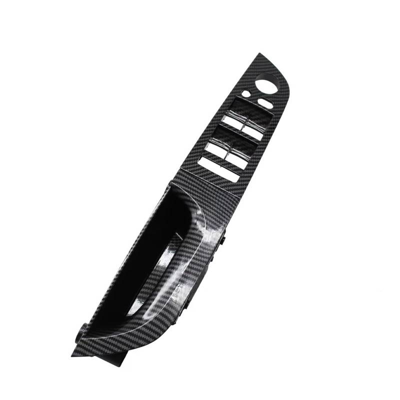 Interieur Türgriff 3 Für Serie Für E90 Für E91 316 318 320 325 328 LHD Links Fahrer Carbon Fiber Innen Tür Pull Griff Armlehne Panel Auto Innentürgriff Schnalle(37.5 Low-end) von BYSKJZ