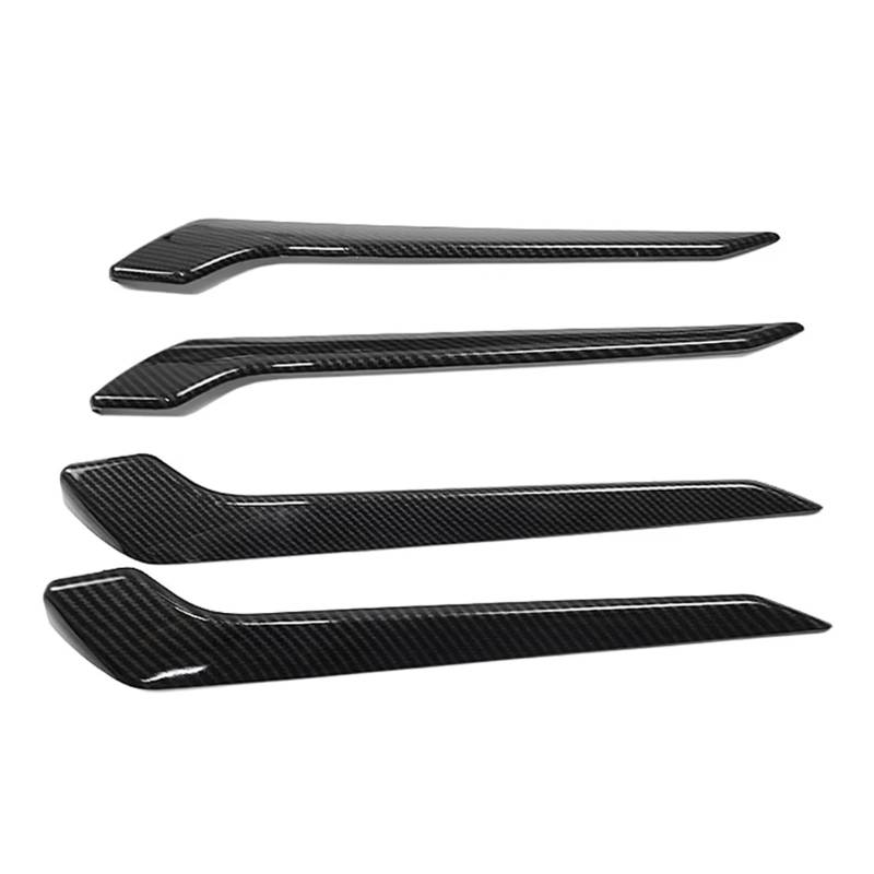 Interieur Türgriff Für Toyota Für RAV4 2019 2020 2021 2022 4PCS Carbon Faser Auto Innen Tür Pull Griff Borte Abdeckung Innere Tür Panel Armlehne Abdeckung Trim Auto Innentürgriff Schnalle von BYSKJZ
