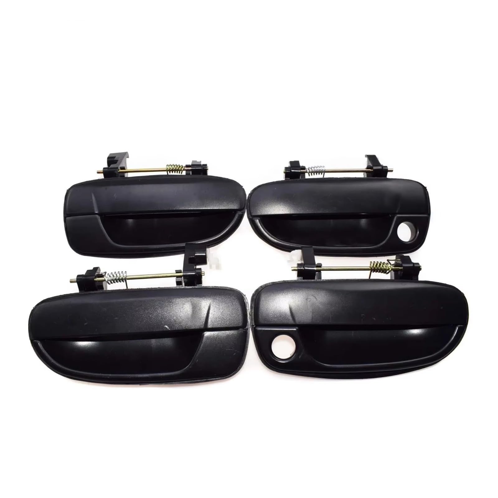 Interieur Türgriff Innen Und Außentürgriff Vorne Hinten Links Rechts Für Hyundai Für Accent 2000 2001 2002 2003 2004 2005 2006 1.6 Auto Innentürgriff Schnalle(A Set 4 Sides) von BYSKJZ