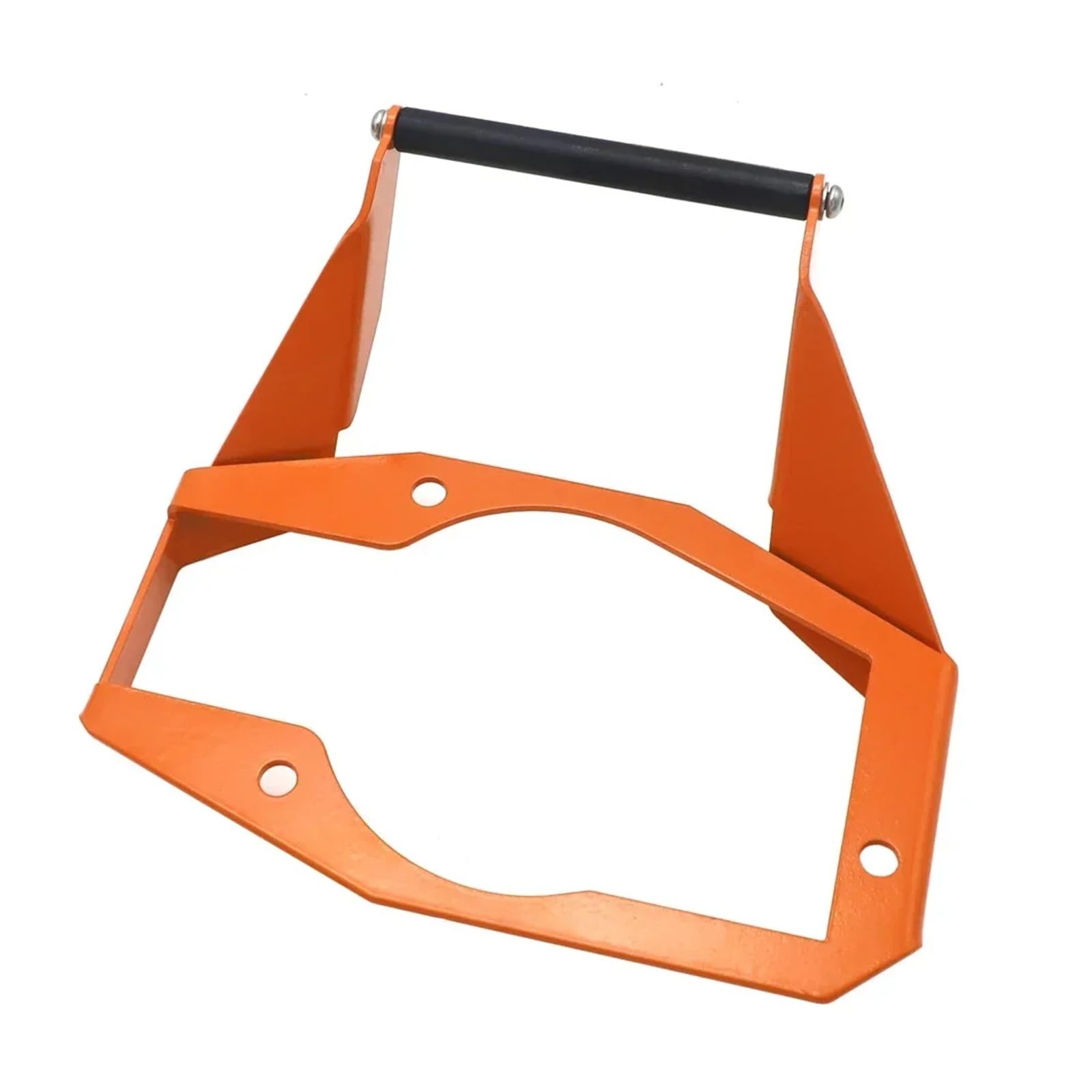 Motorrad GPS Telefon Halter Für 1050 1090 1190 Für Abenteuer Für ADV Motorrad Instrument GPS Montage Adapter Halter Navigation Halterung(12mm Orange) von BYSKJZ