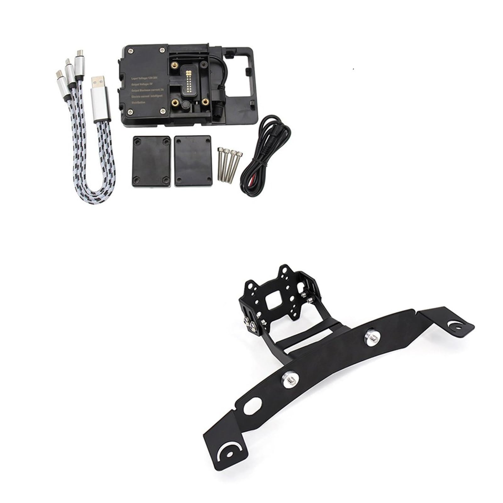 Motorrad GPS Telefon Halter Für K1300GT Für K1200GT 2006- Für K 1200 1300 GT Motorrad Telefon Navigation GPS Halterung Unterstützung Anzupassen Halter(C) von BYSKJZ