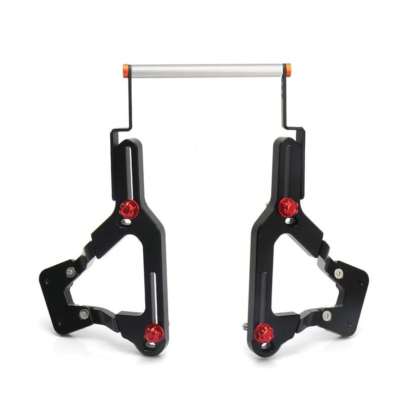 Motorrad GPS Telefon Halter Für NMAX 155 Für NMAX155 Für Nmax155 2020 2021 2022 2023 Motorrad Schwarz GPS Navigation Halterung Spiegel Halter Halterung(12mm) von BYSKJZ